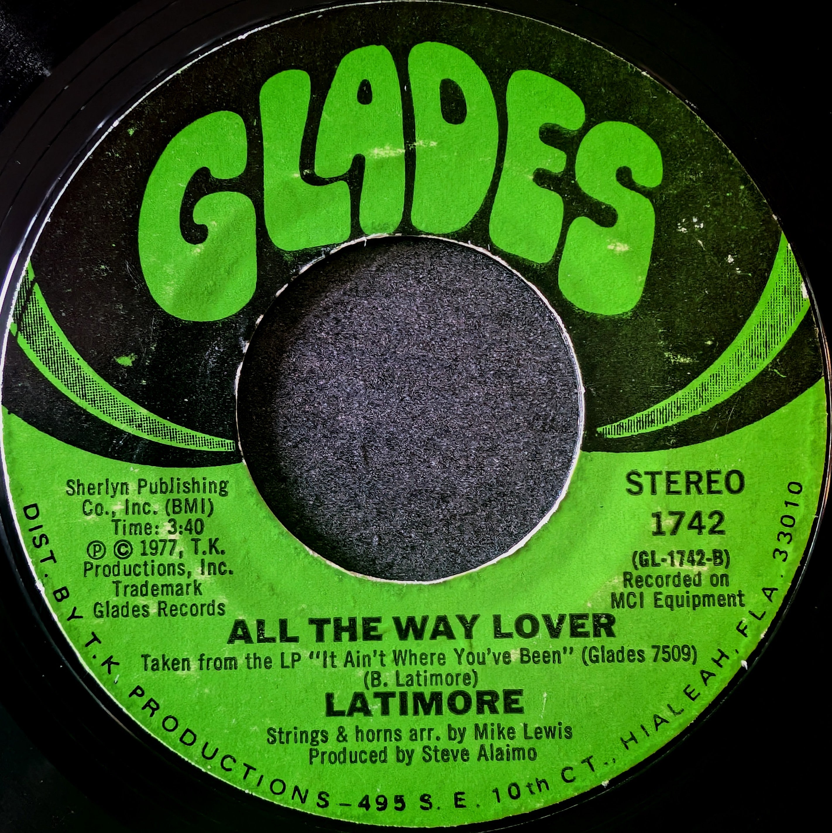 Latimore-I get lifted/All the way lover