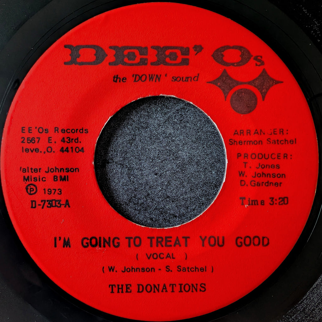 The Donations-I'm going to treat you good/I'm going to treat you good(Instrumental)