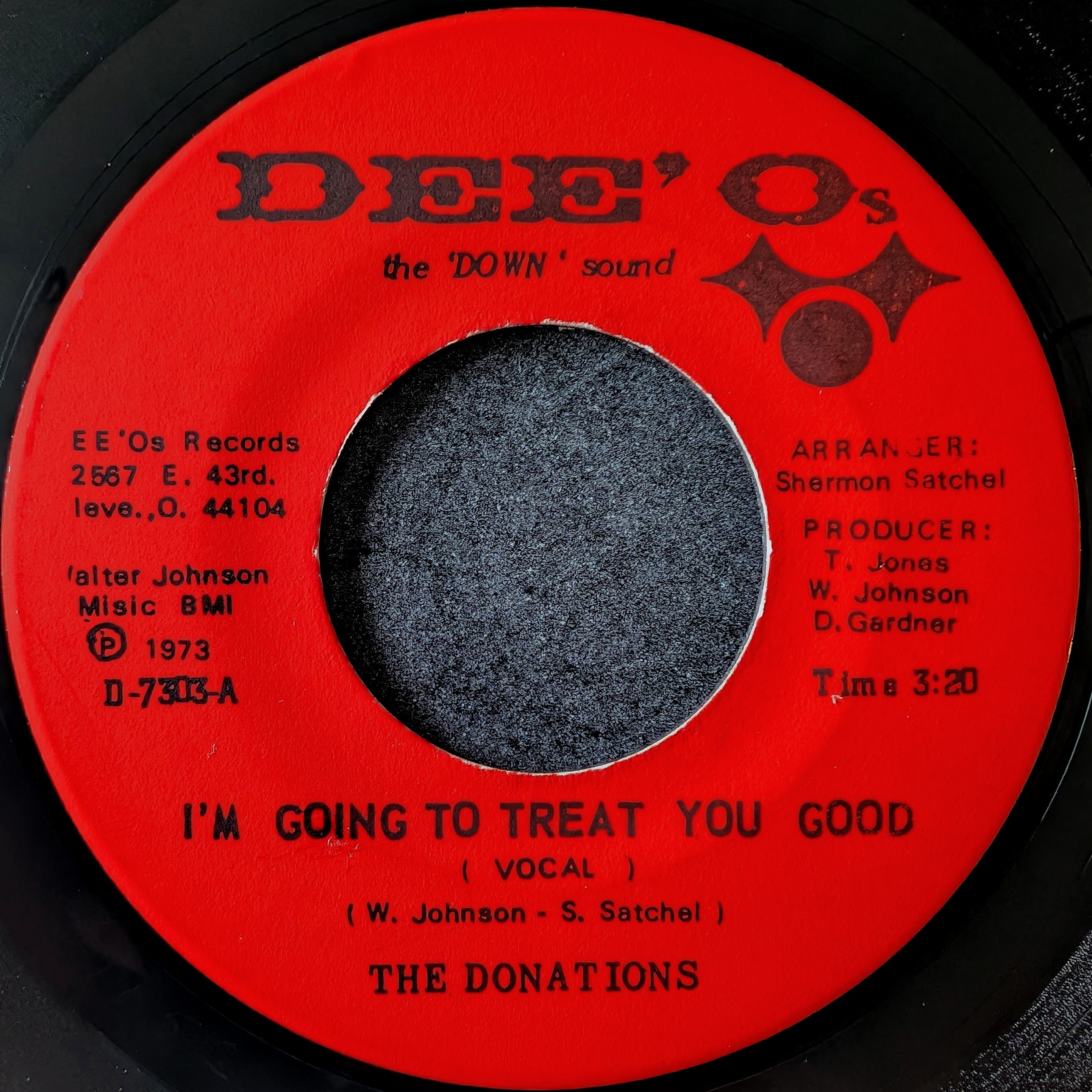 The Donations-I'm going to treat you good/I'm going to treat you good(Instrumental)