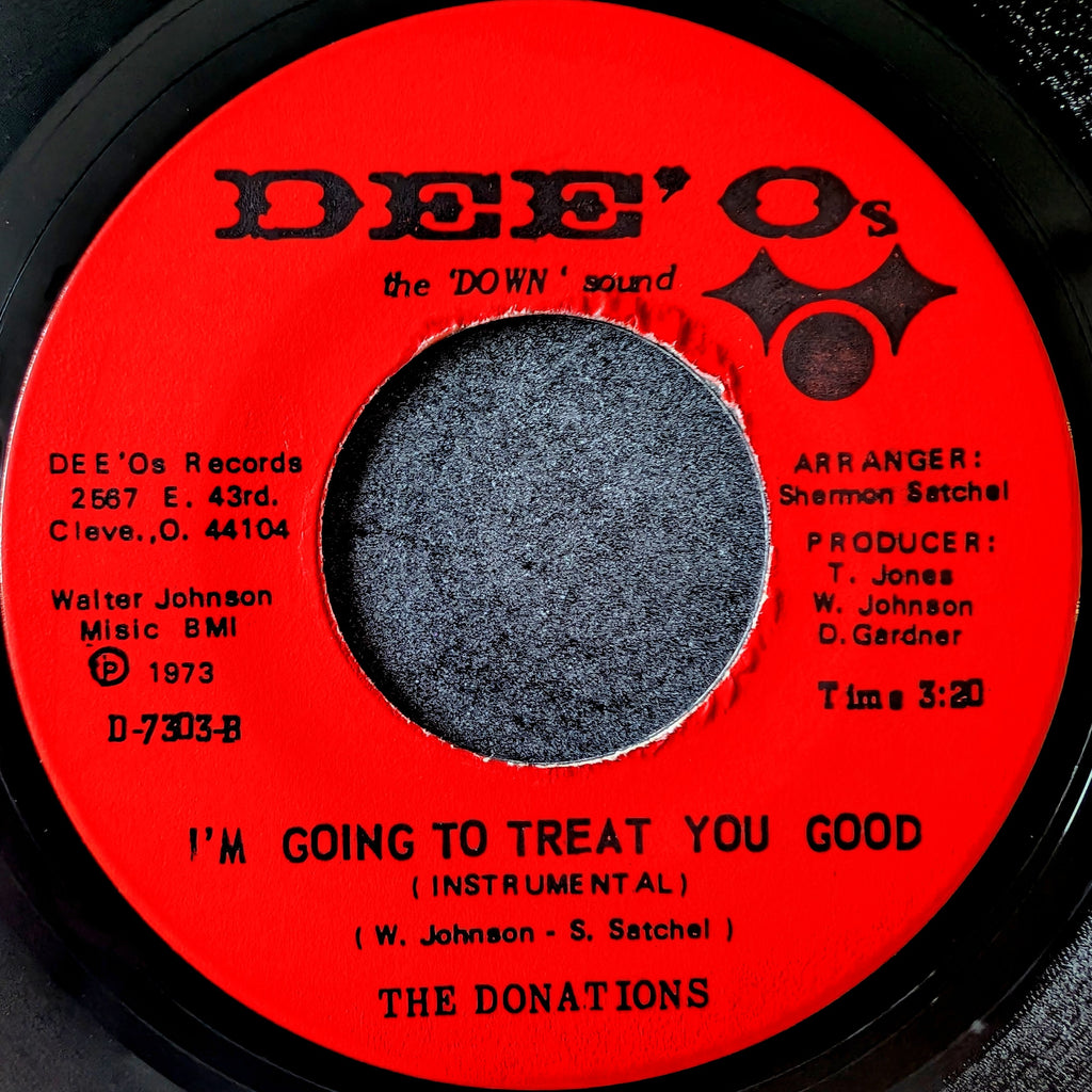 The Donations-I'm going to treat you good/I'm going to treat you good(Instrumental)