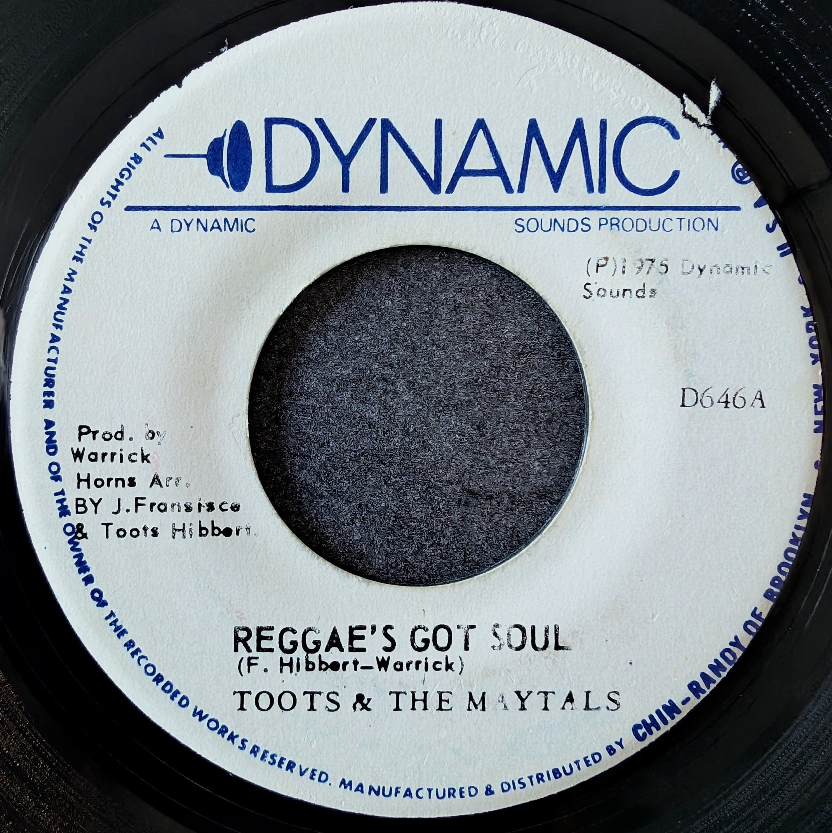Toots & The Maytals-Reggae's got soul/Dynamites