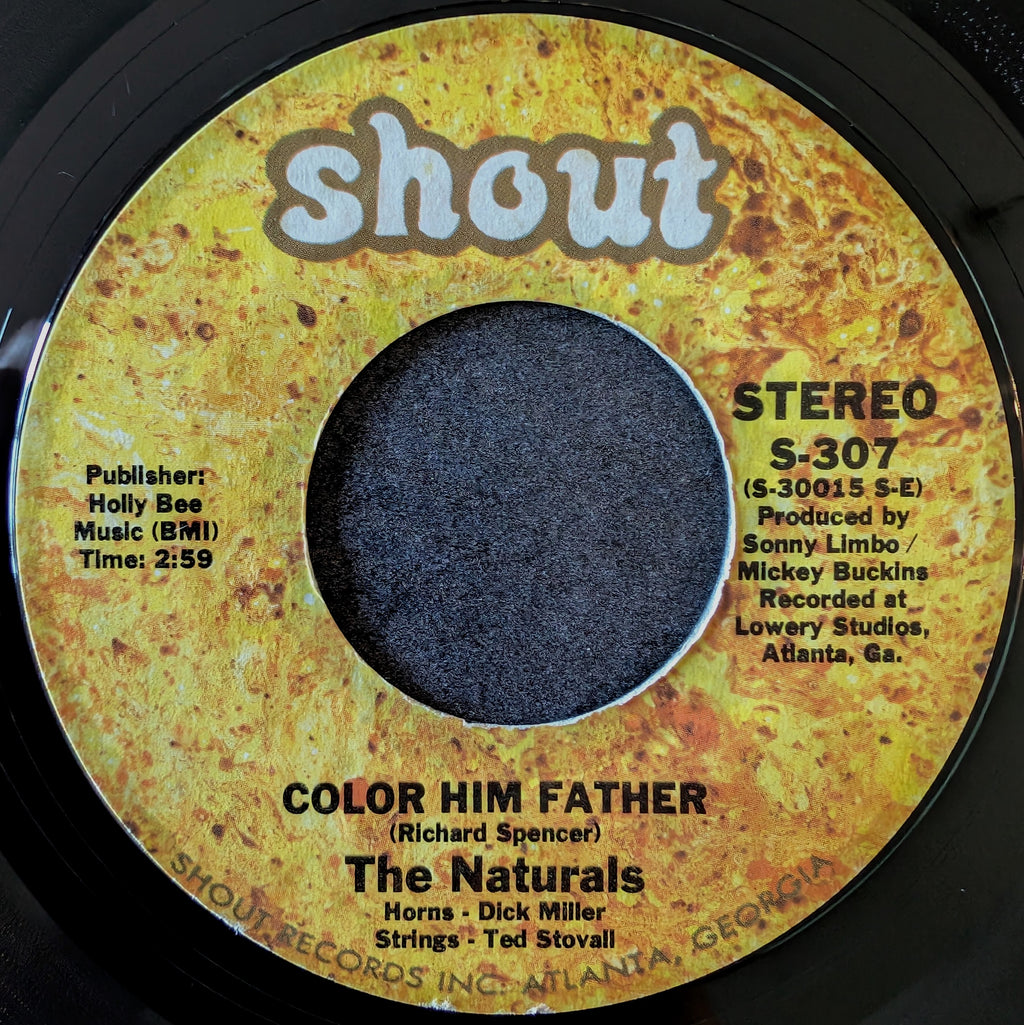 The Naturals-Crystal blue persuasion/Color him father