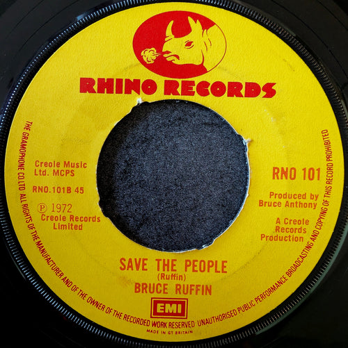 Bruce Ruffin - Mad about you / Save the People