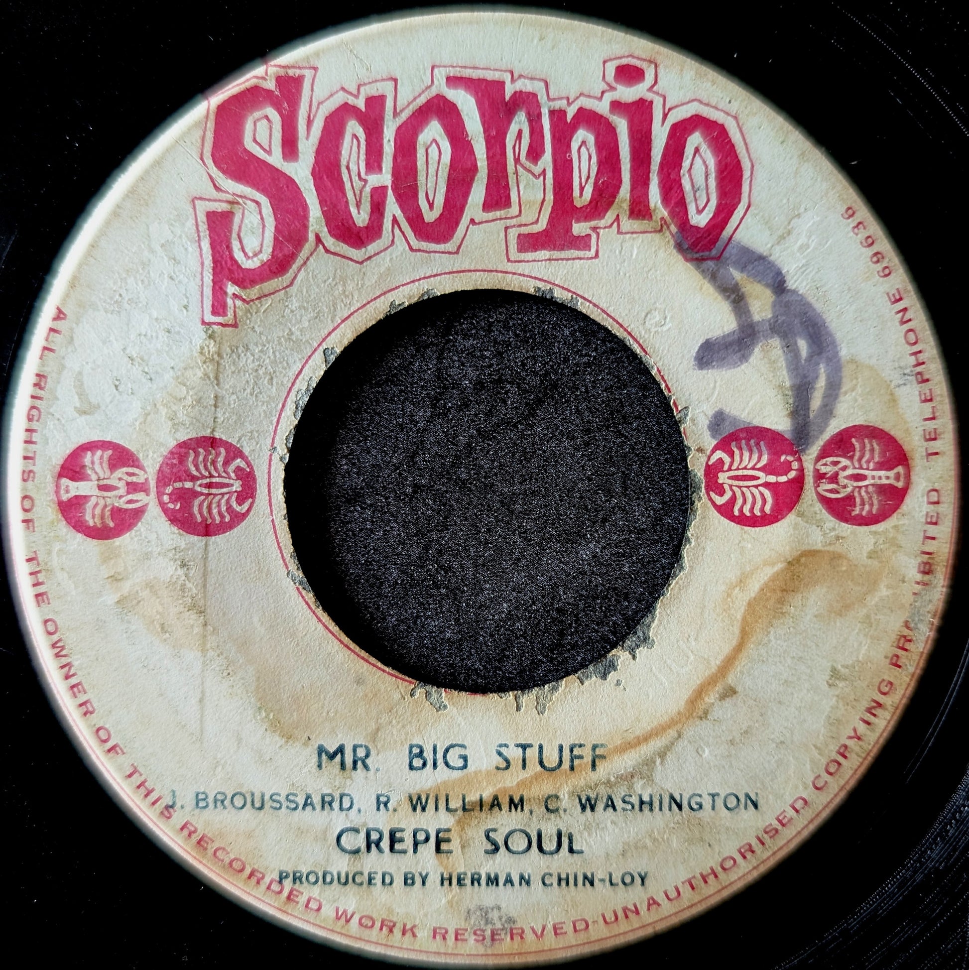 Crepe Soul-Mr Big Stuff/Version
