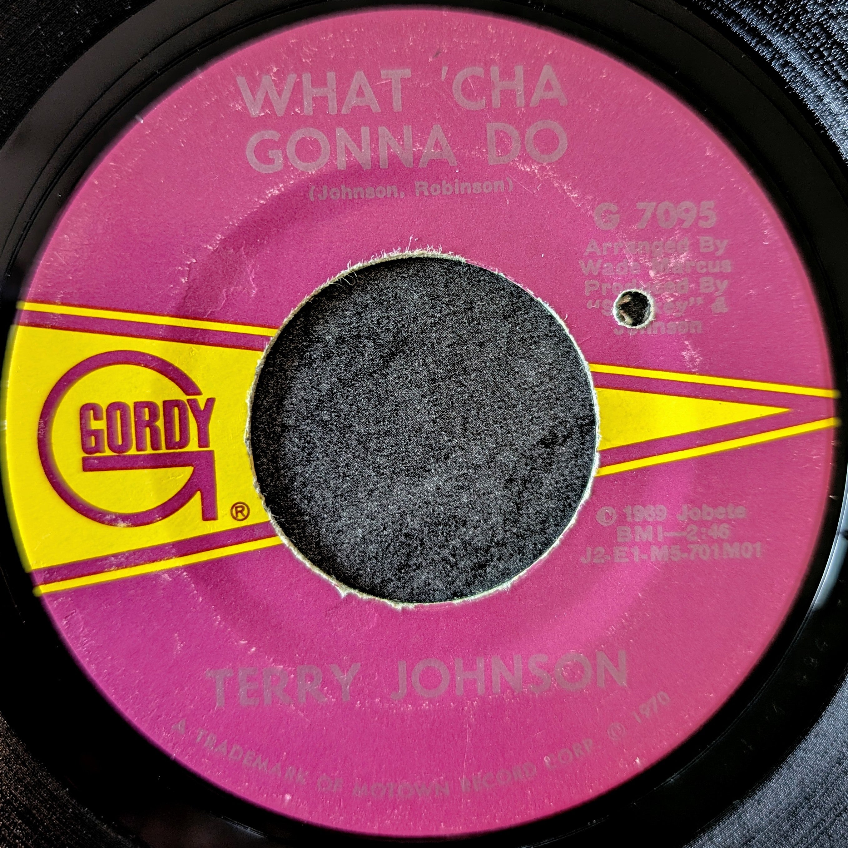 Terry Johnson-What'cha gonna do/Suzie