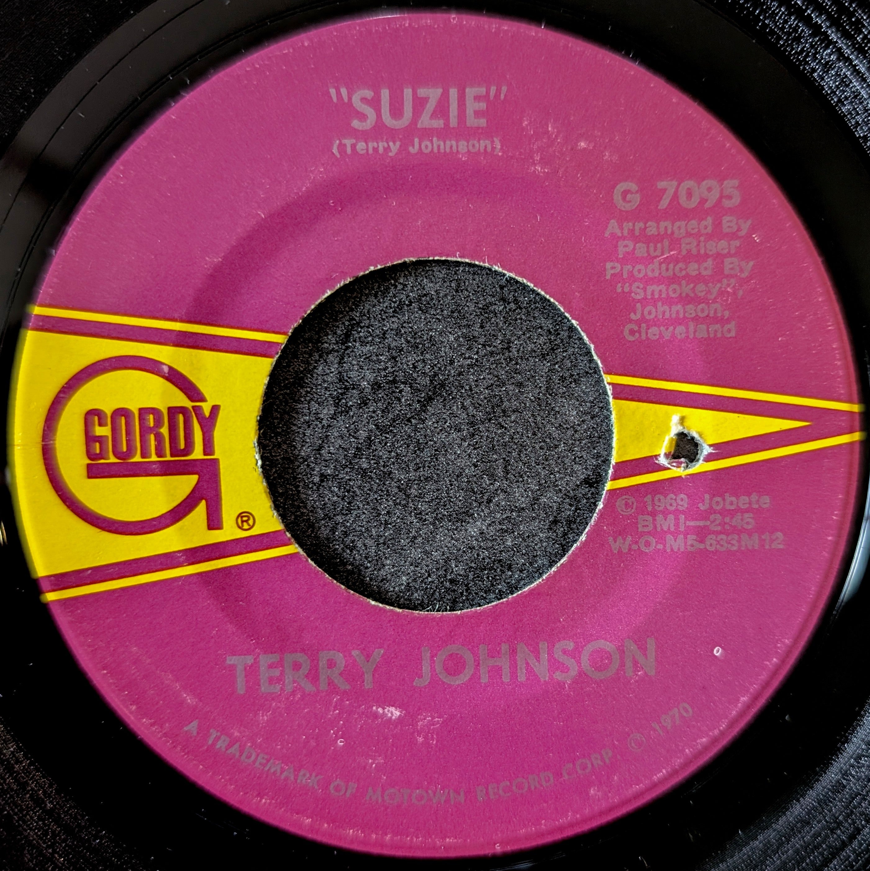 Terry Johnson-What'cha gonna do/Suzie