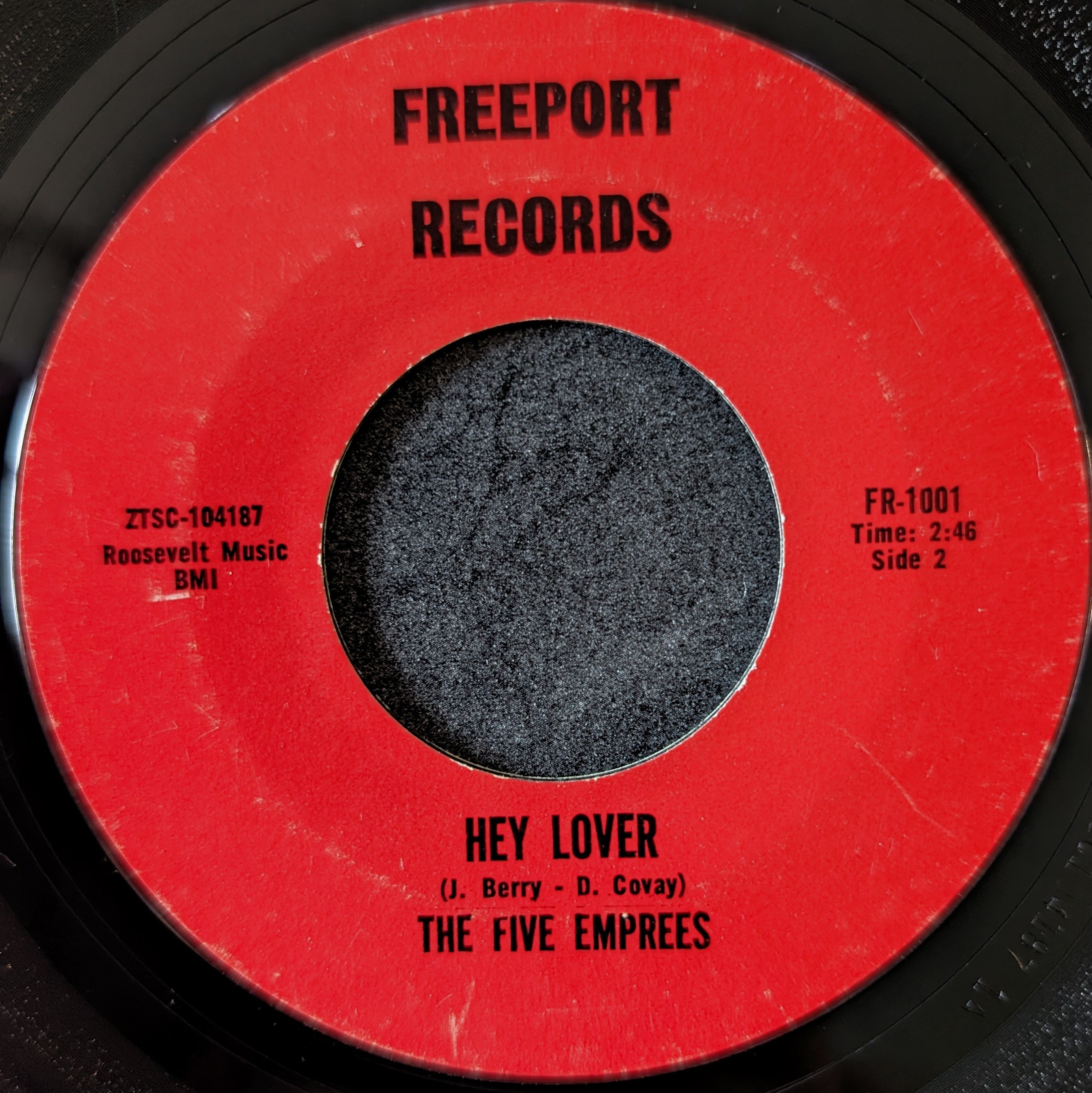 The Five Emprees-Hey lover/Johnny B.Goode