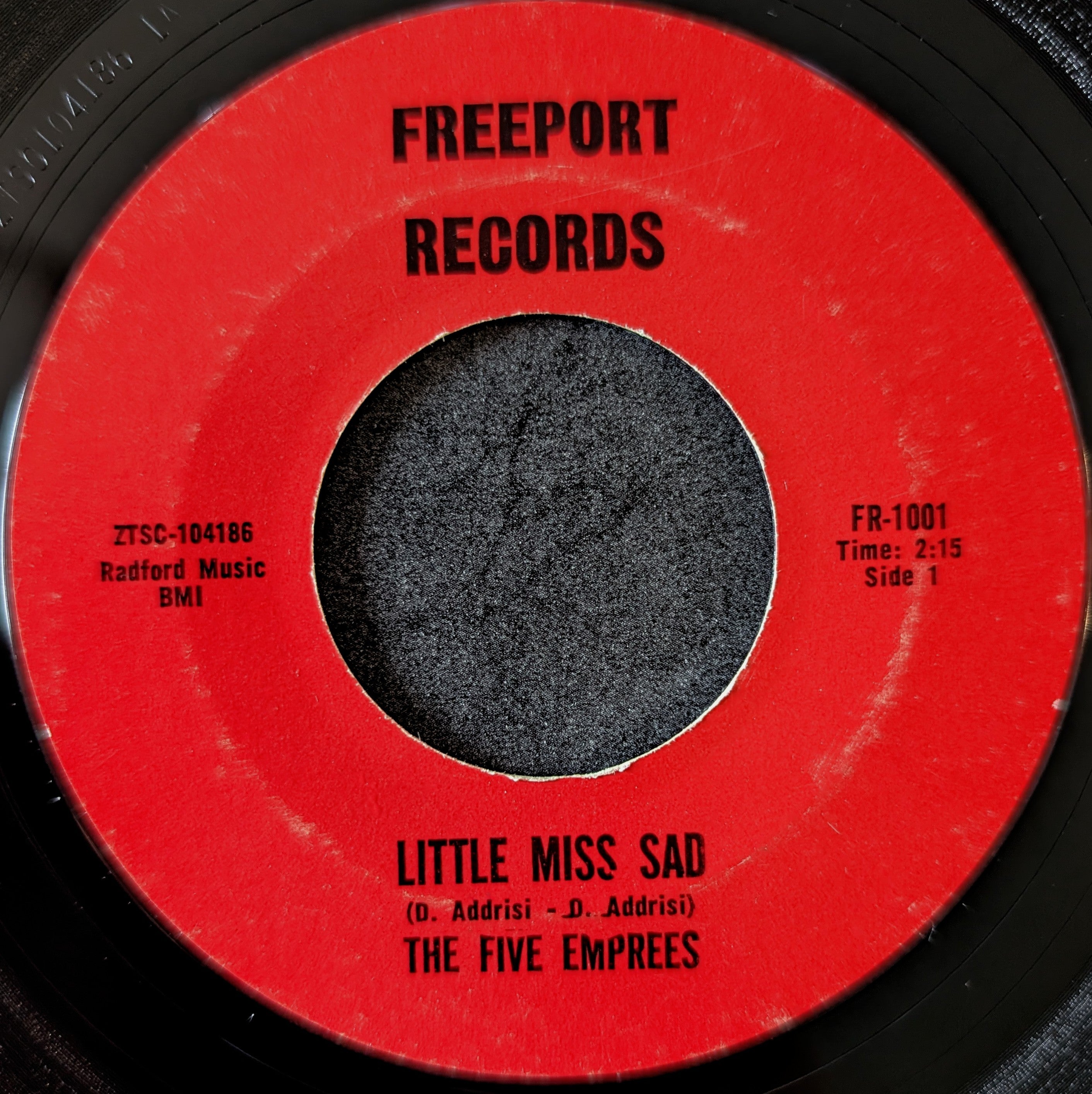 The Five Emprees-Hey lover/Johnny B.Goode