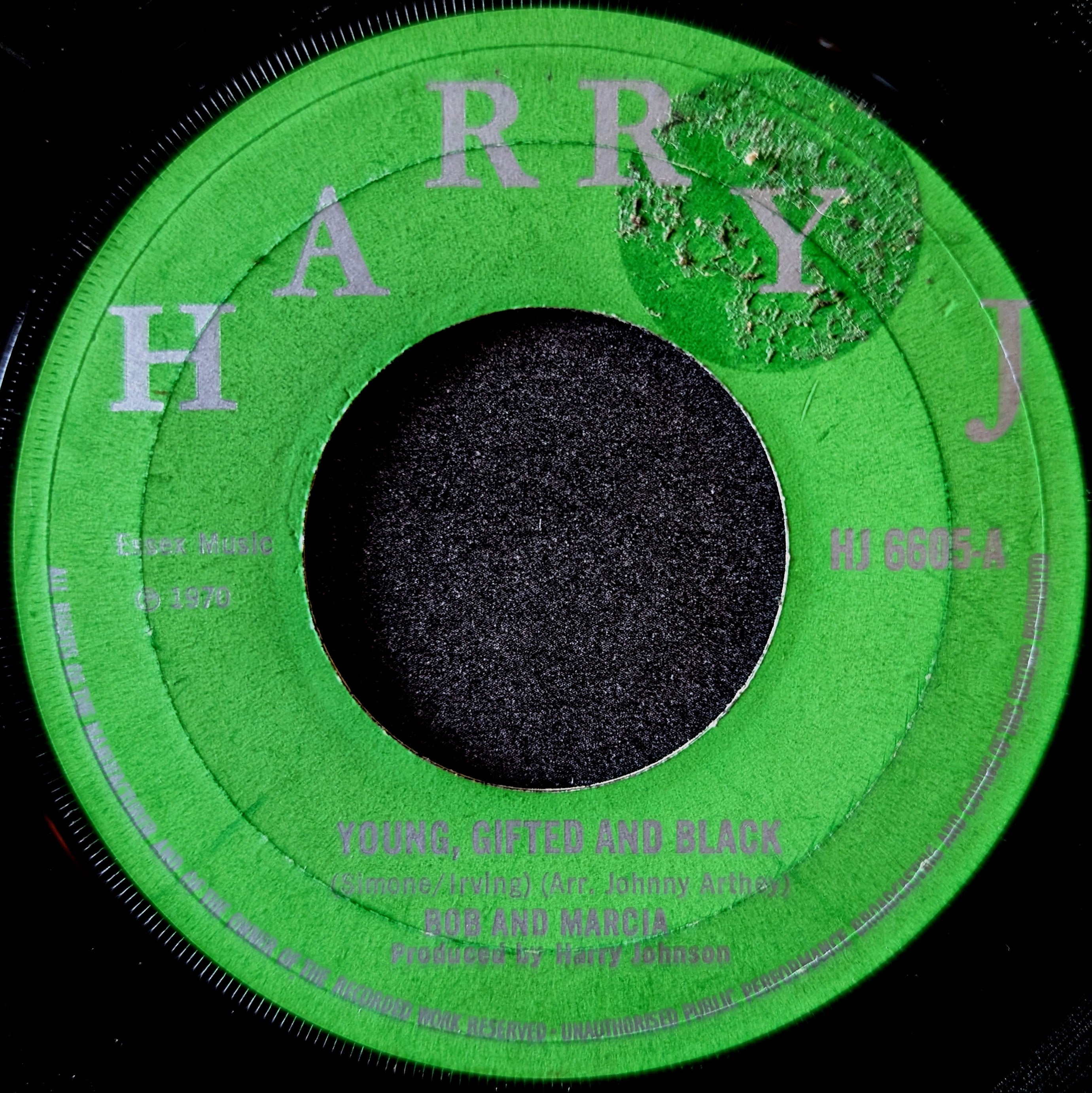 Bob and Marcia-The Jay Boys-Young gifted and black/Instrumental