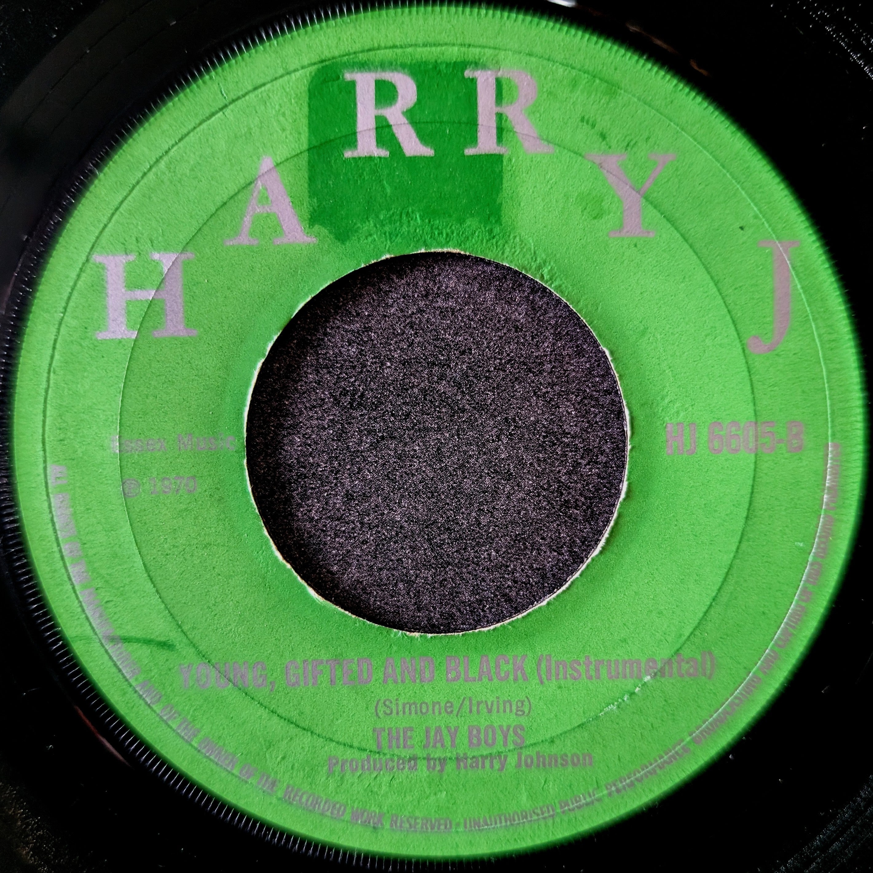 Bob and Marcia-The Jay Boys-Young gifted and black/Instrumental