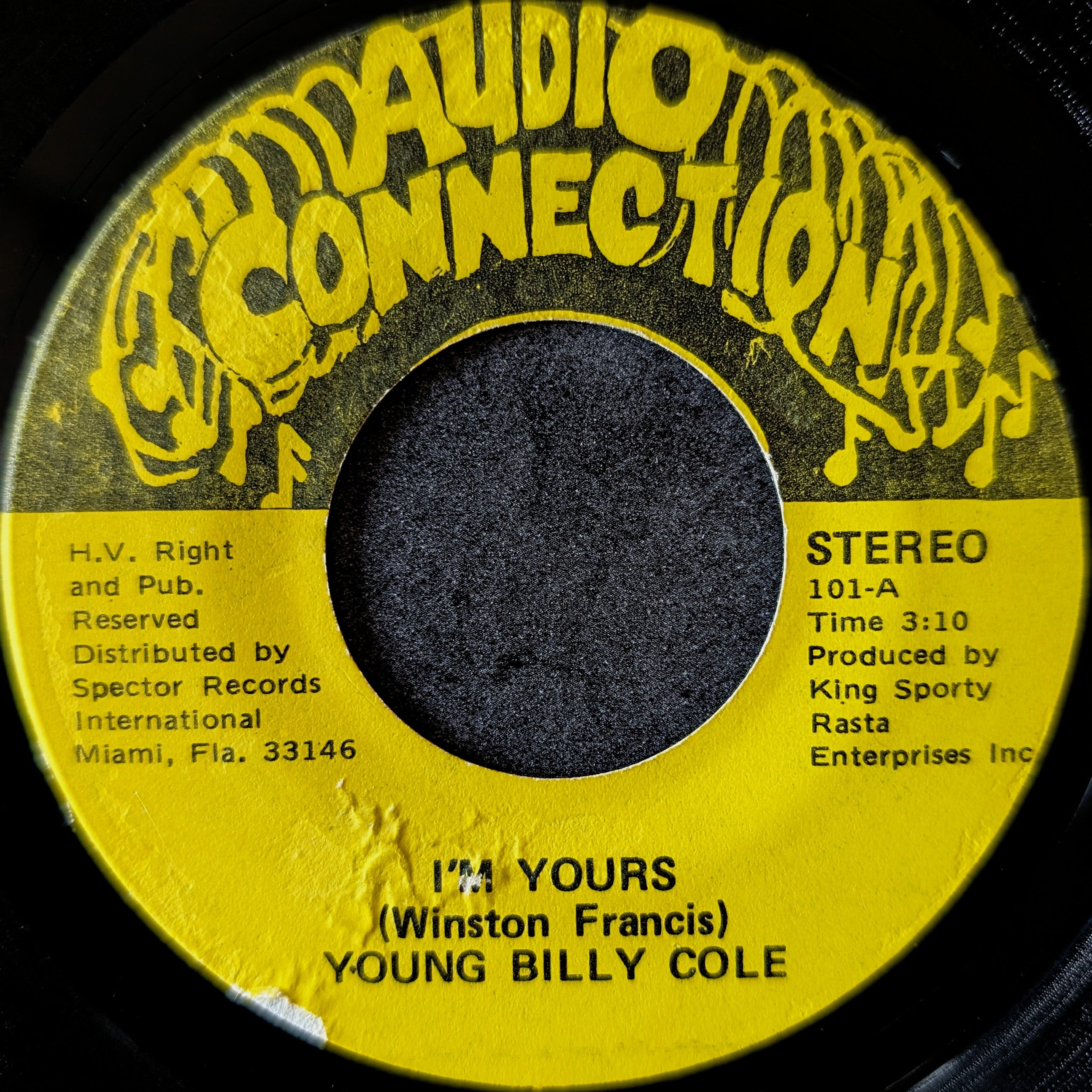 Young Billy Cole-I'm yours/sitting in the park