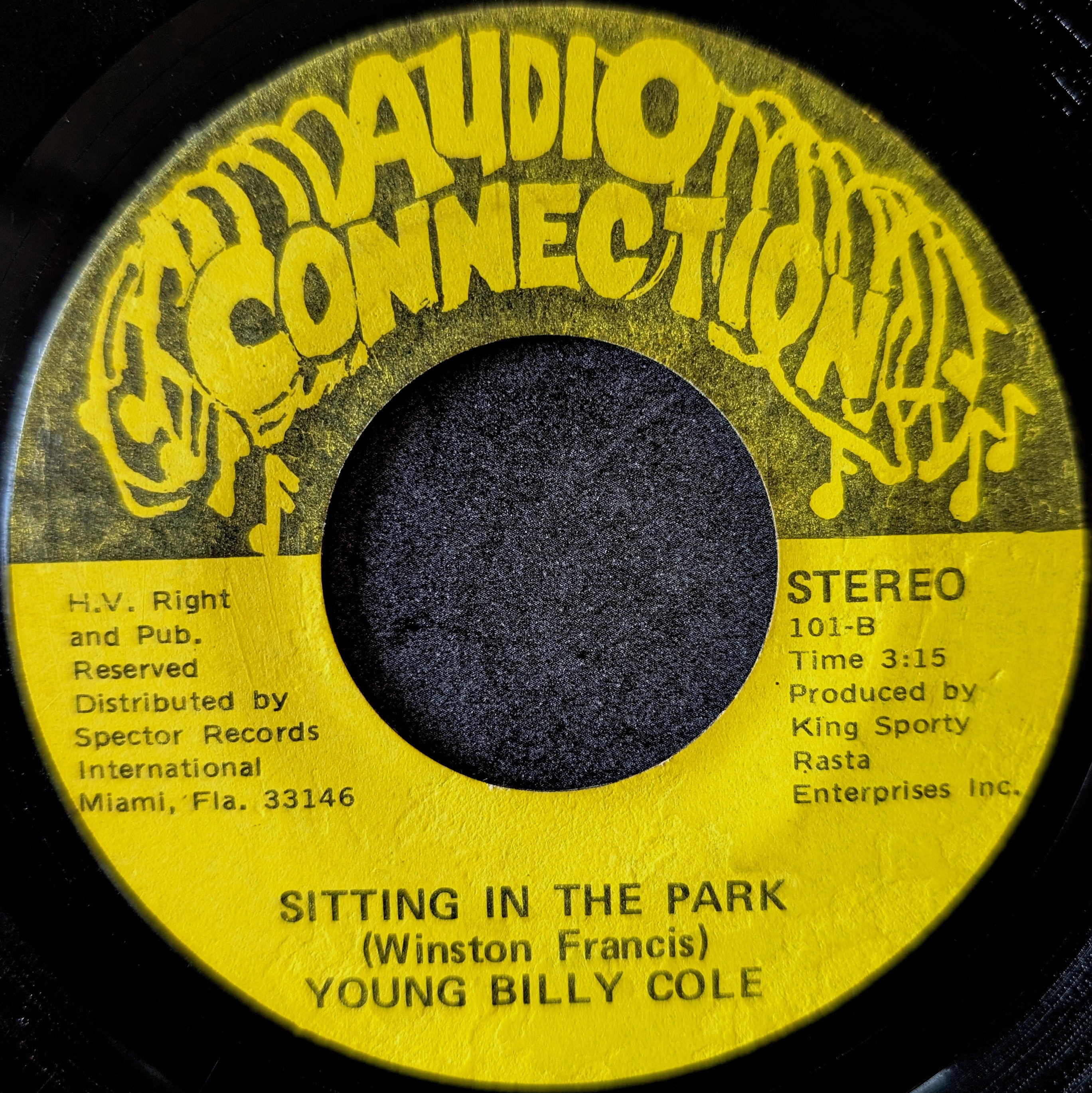 Young Billy Cole-I'm yours/sitting in the park