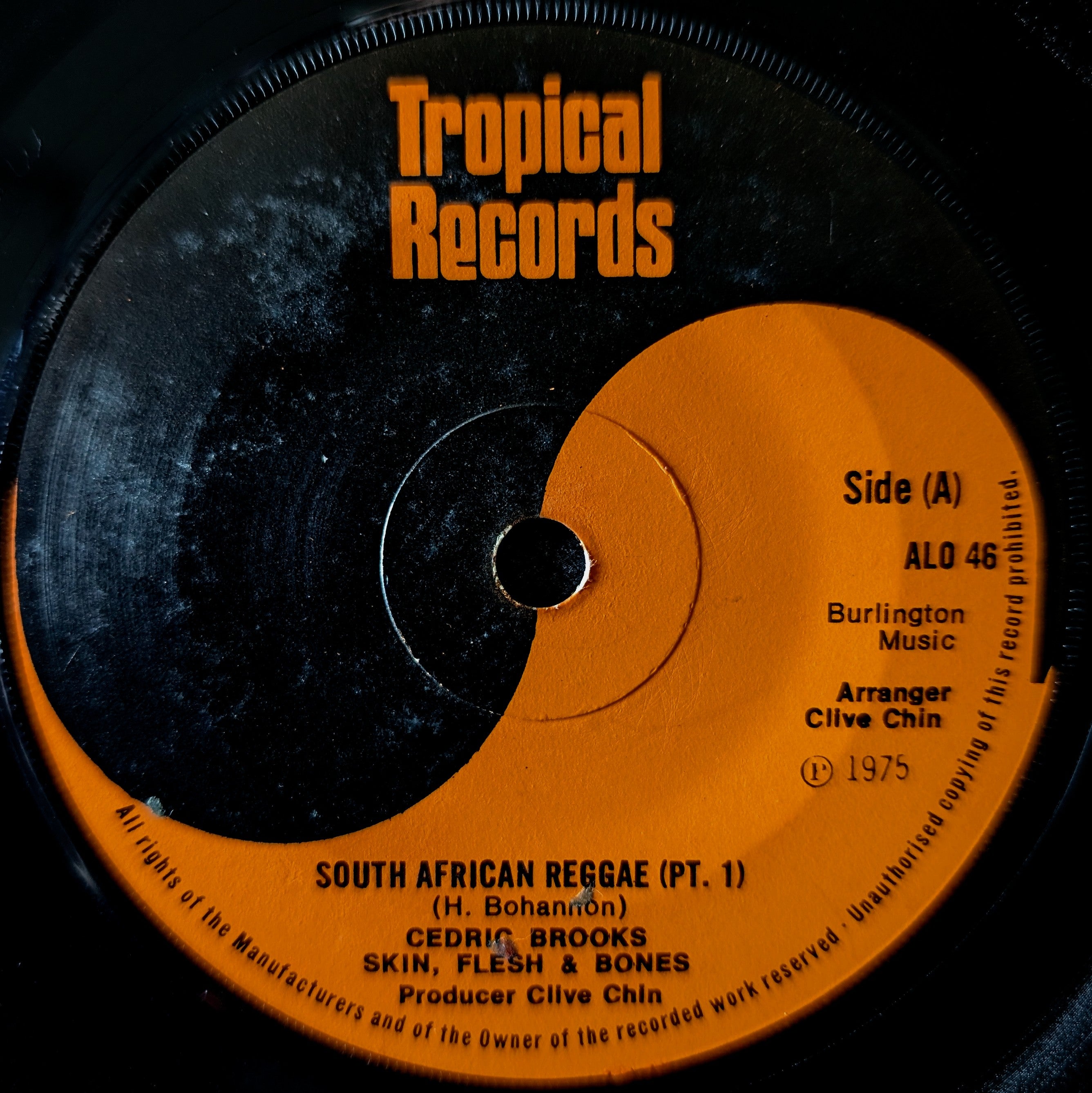 Cedric Brooks & Skin Flesh & Bones-South African Reggae Part 1/South African Reggae Part 2