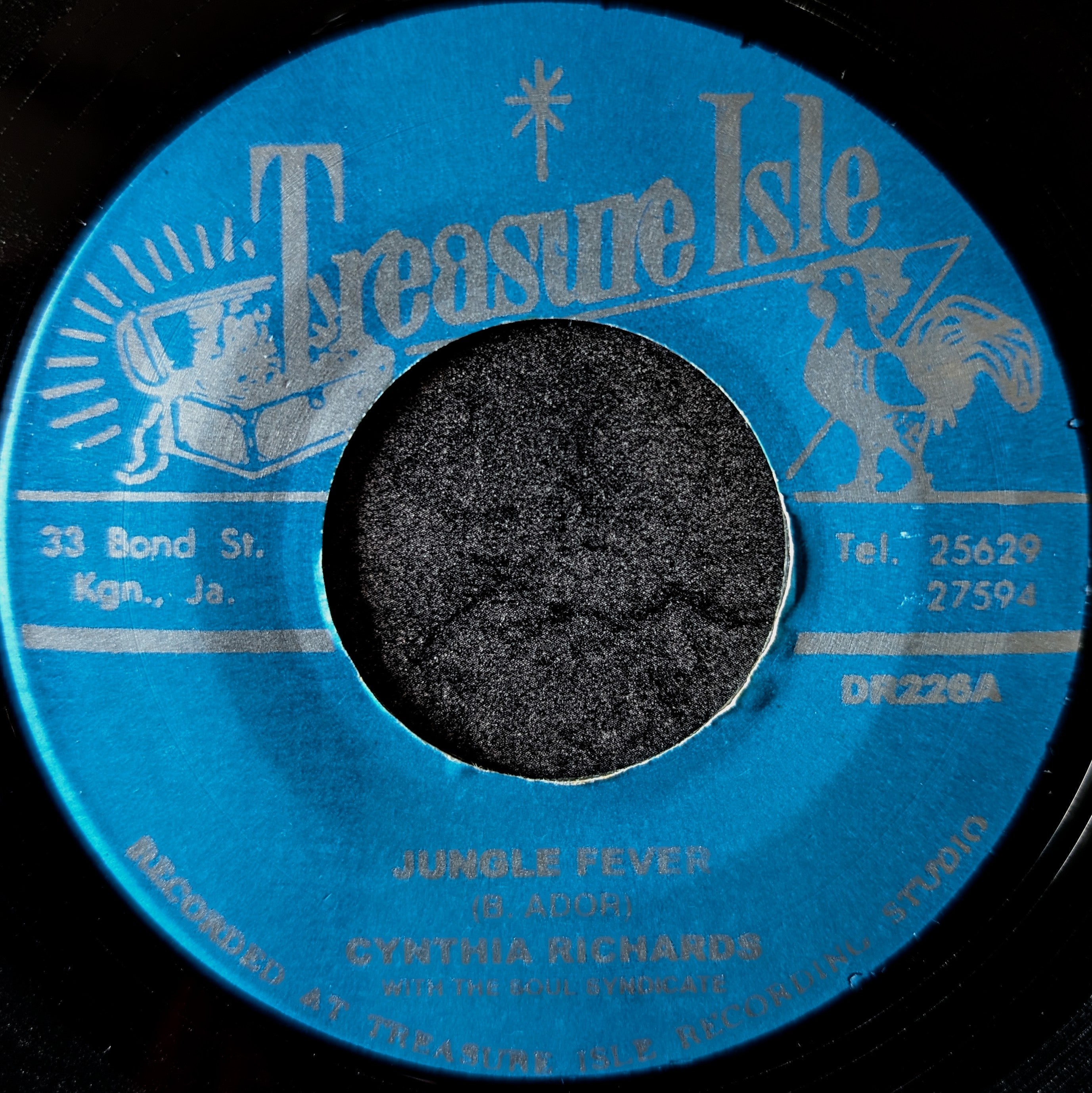 Cynthia Richards with The soul Syndicate-Clean up woman/Jungle Fever