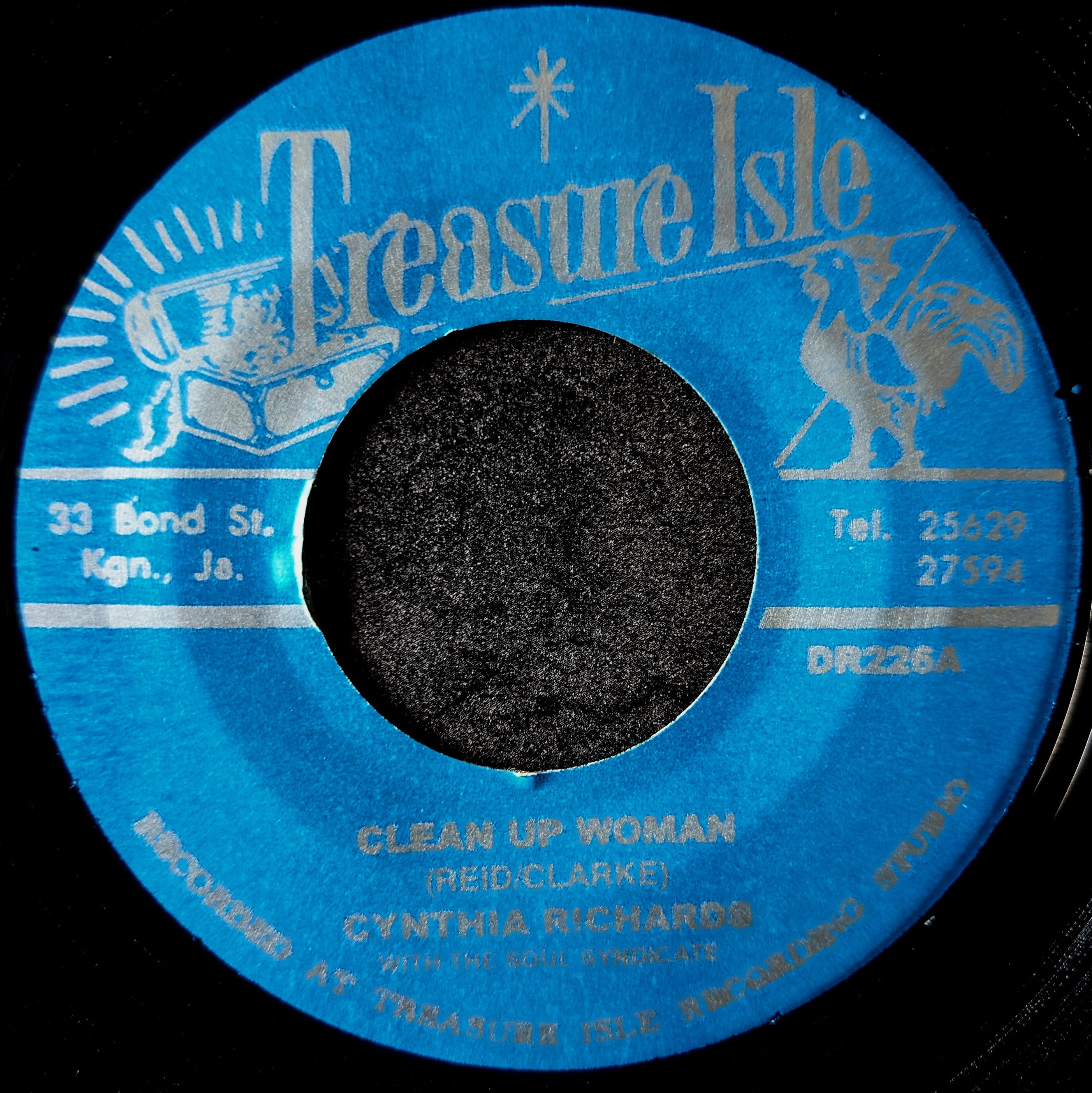 Cynthia Richards with The soul Syndicate-Clean up woman/Jungle Fever