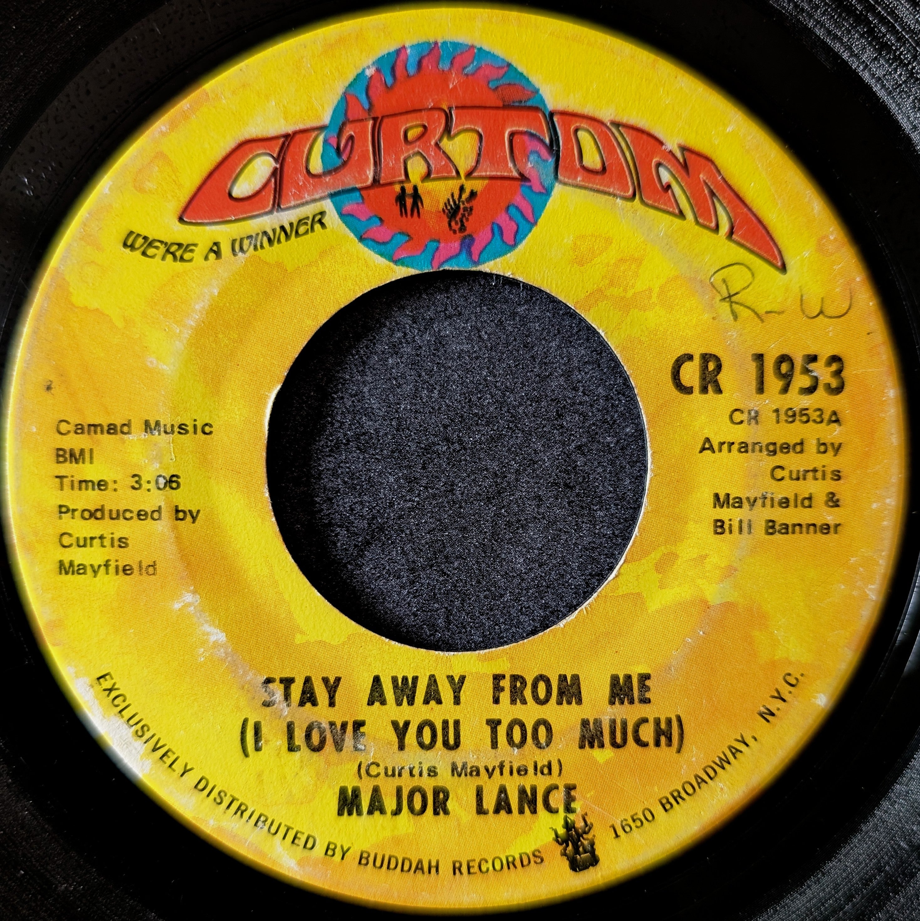 Major Lance-Stay away from me(I love you too much)/Gypsy Woman