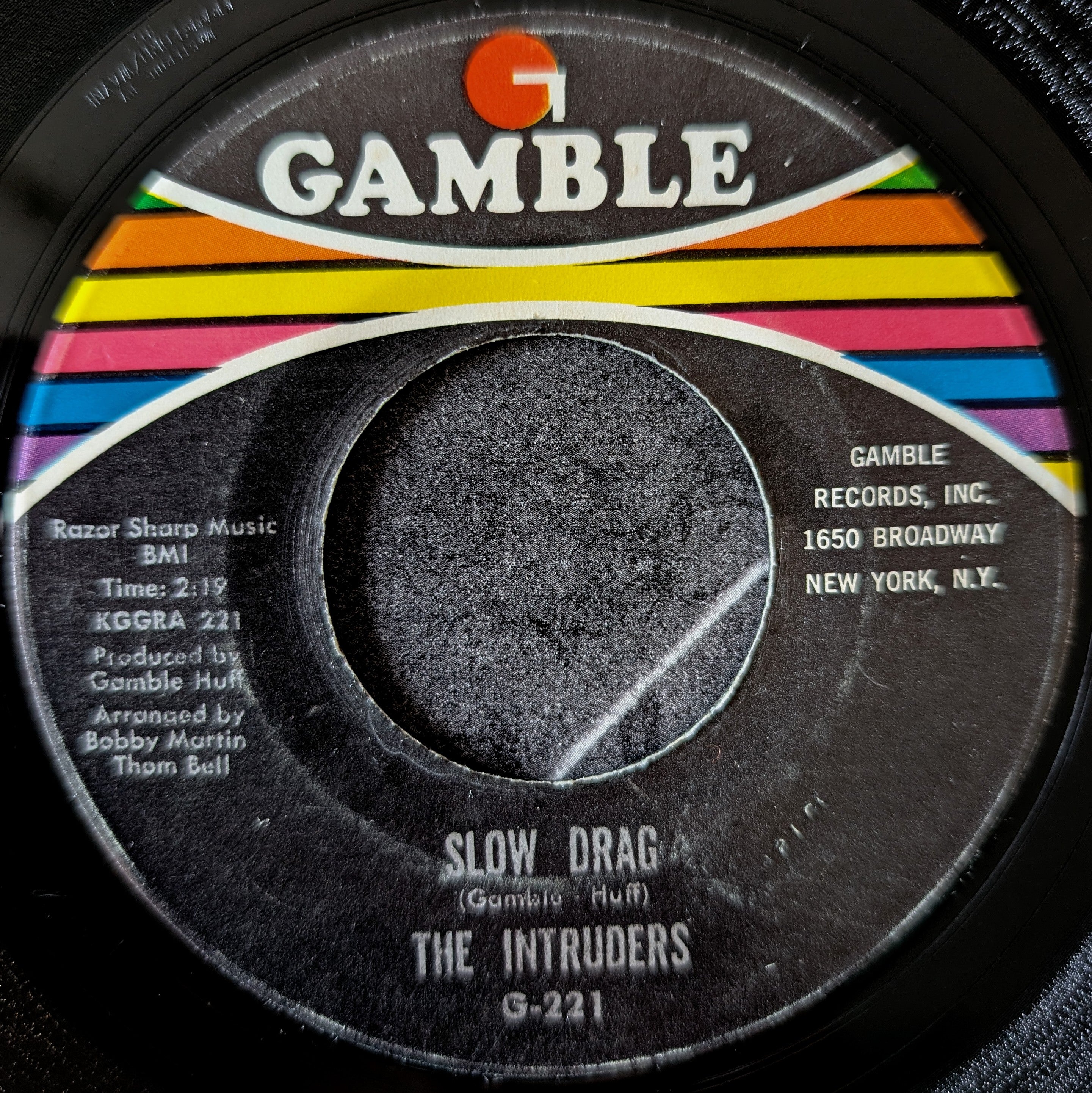 The Intruders-Slow Drag/So Glad I'm yours