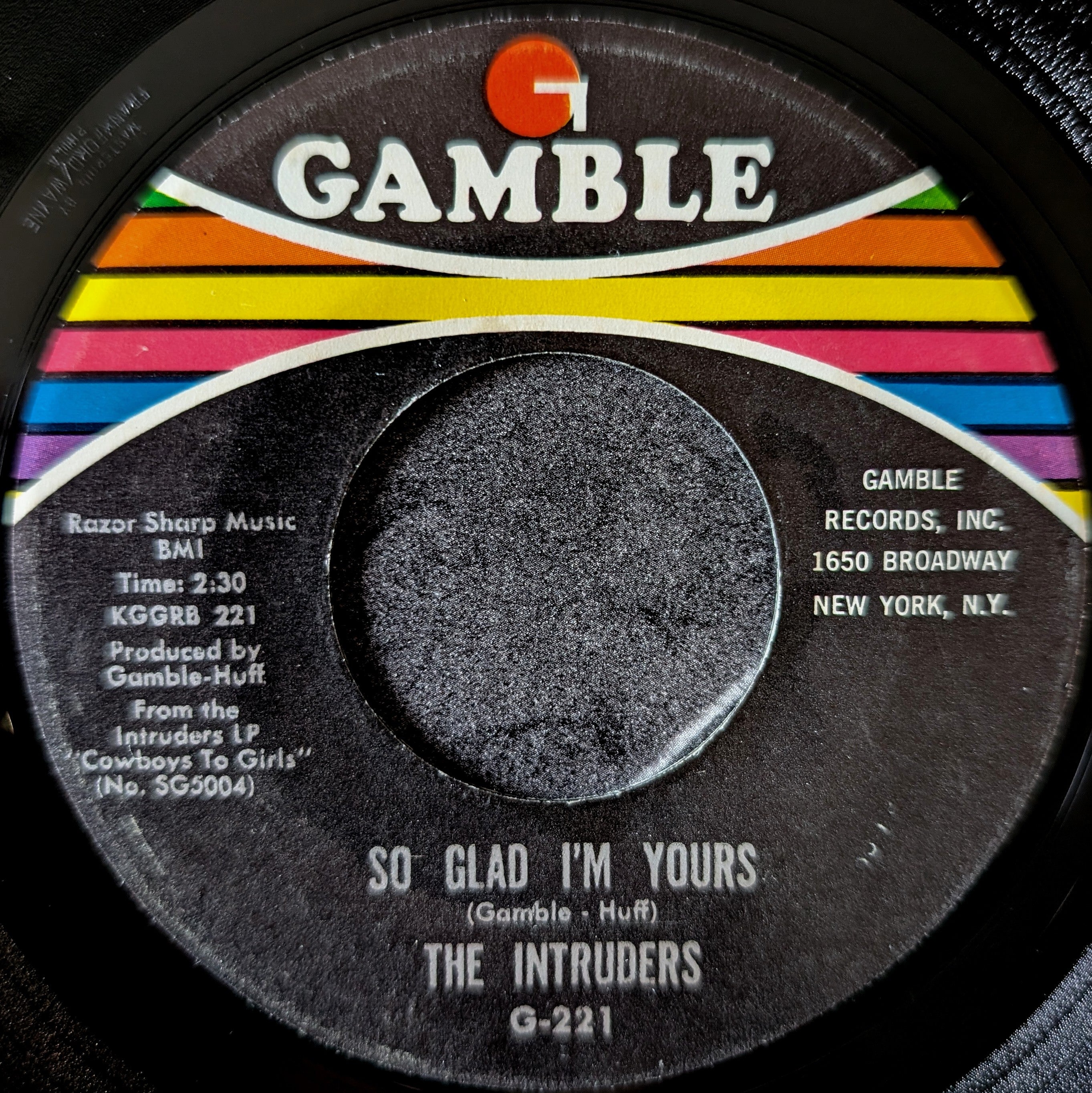 The Intruders-Slow Drag/So Glad I'm yours