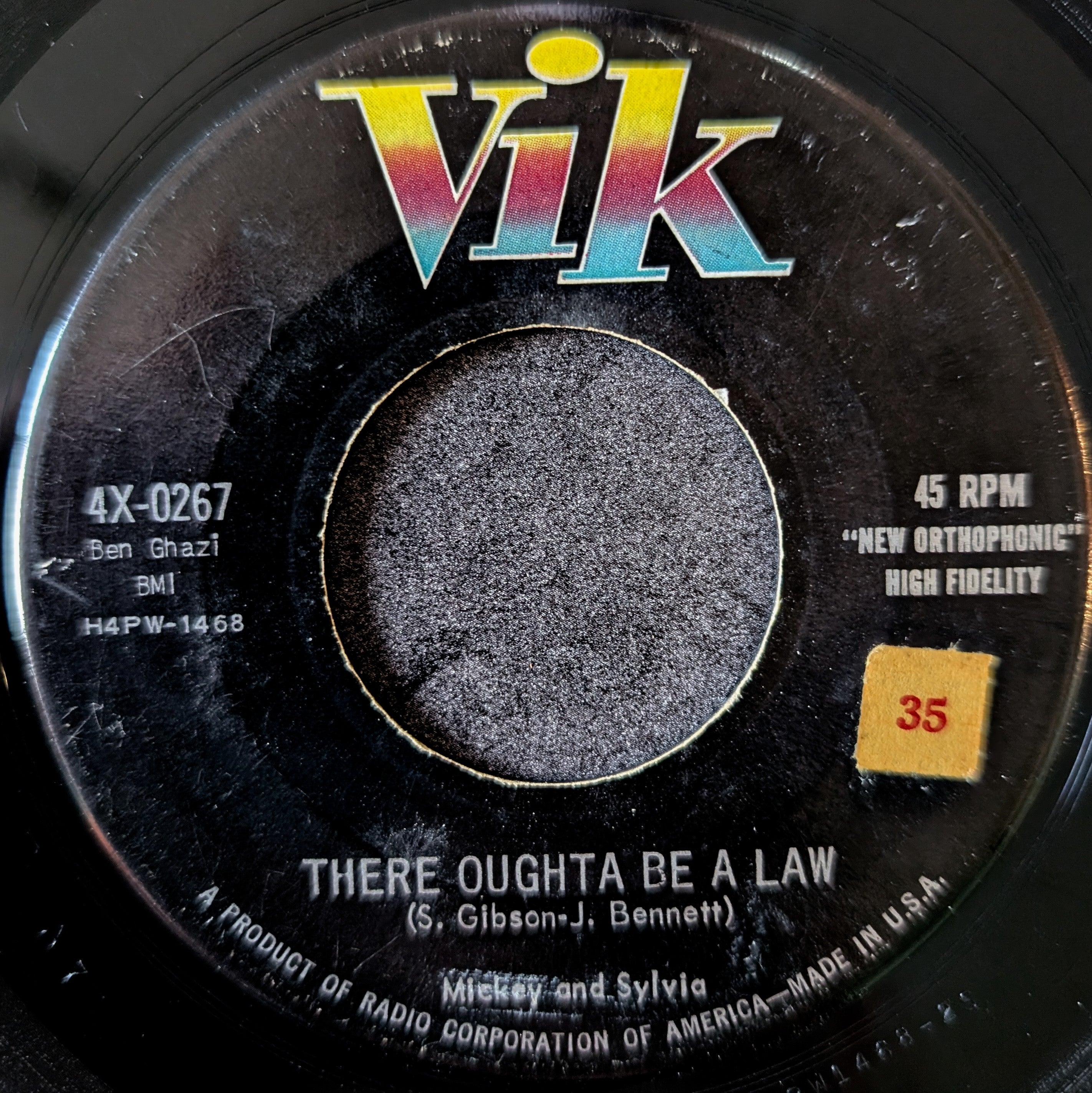 Mickey Baker and Sylvia Robinson-There oughta be a law/Dearest