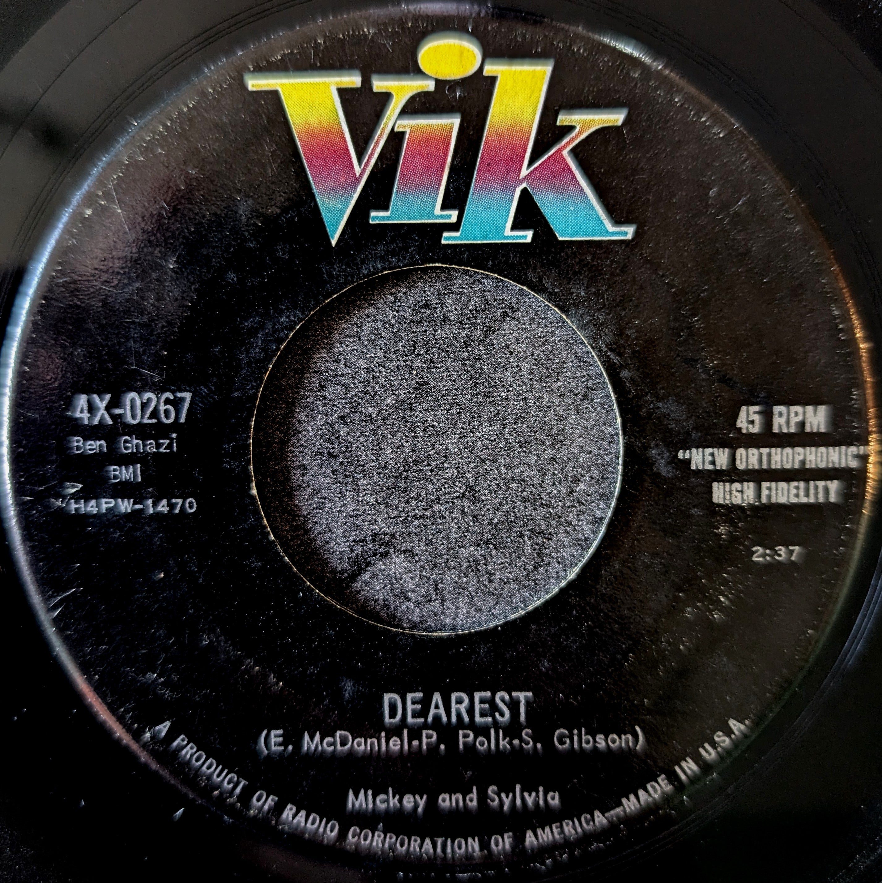 Mickey Baker and Sylvia Robinson-There oughta be a law/Dearest