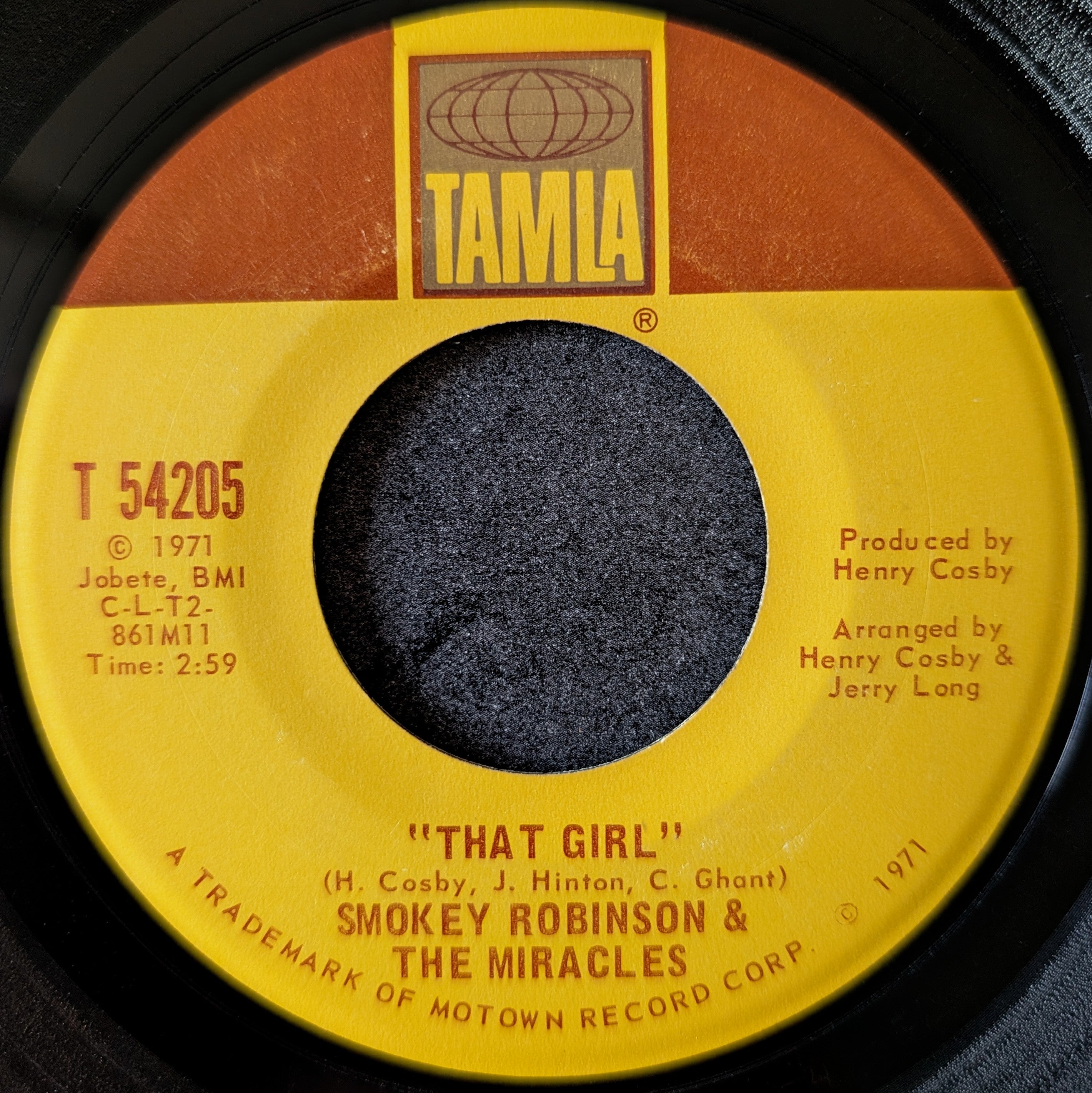 Smokey Robinson & The Miracles-I don't blame you at all/That girl