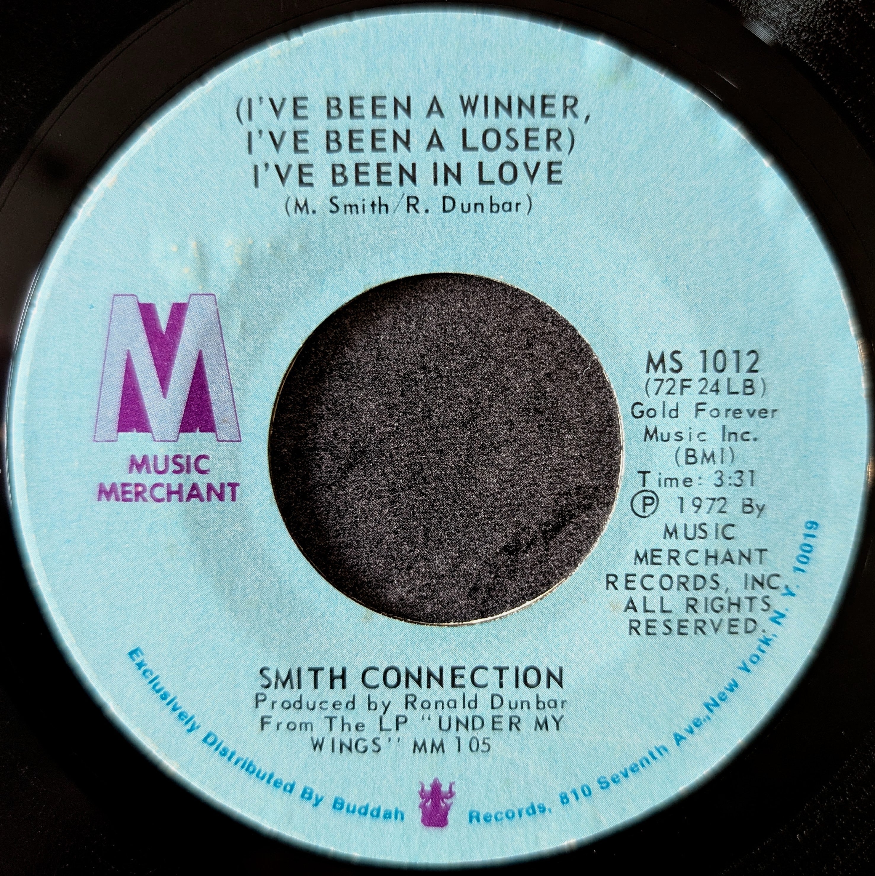 Smith Connection-(I've been a winner,I've been a loser)I've been in love/I can't hold on much longer