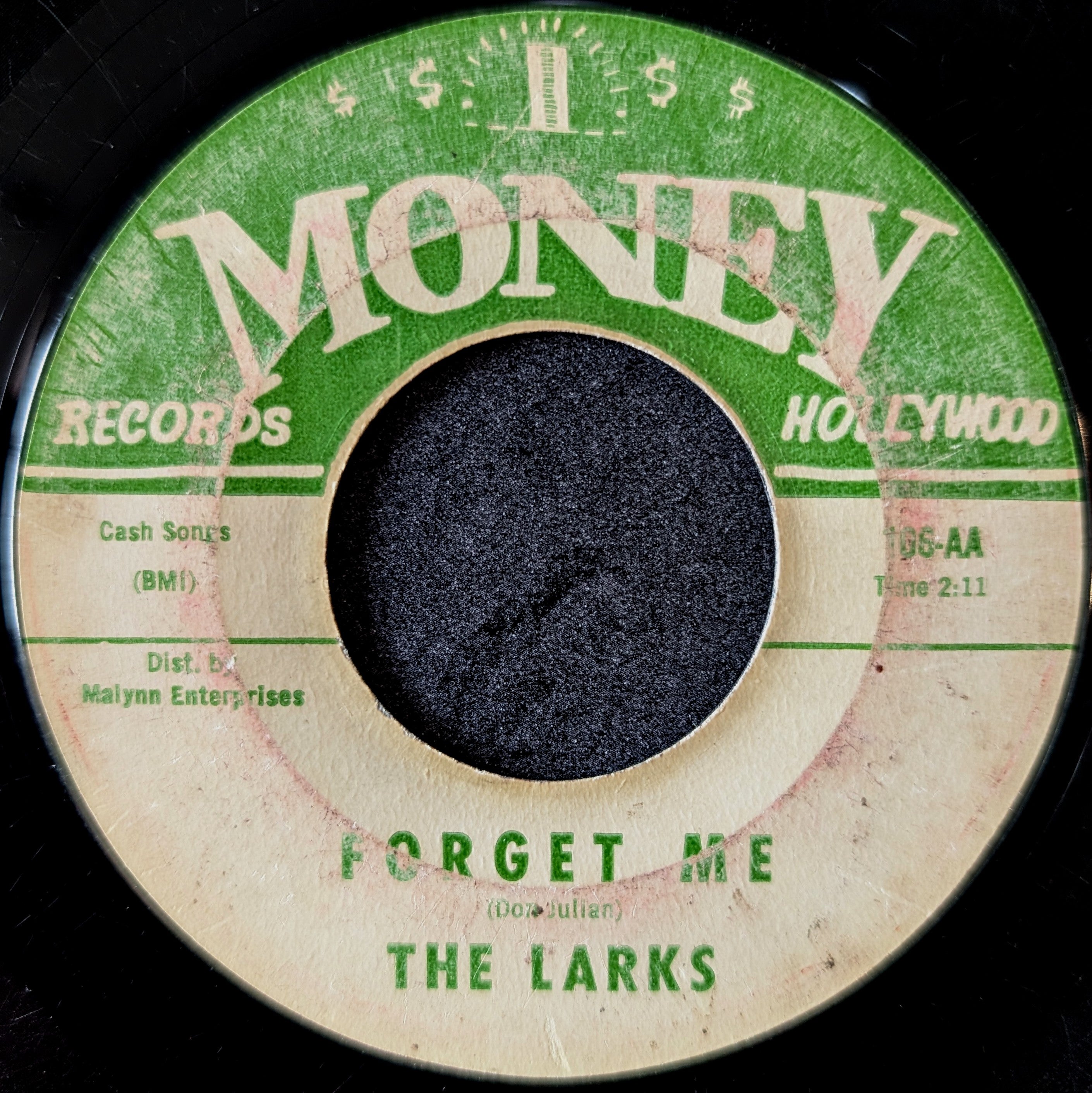 The Larks-The Jerk/Forget me