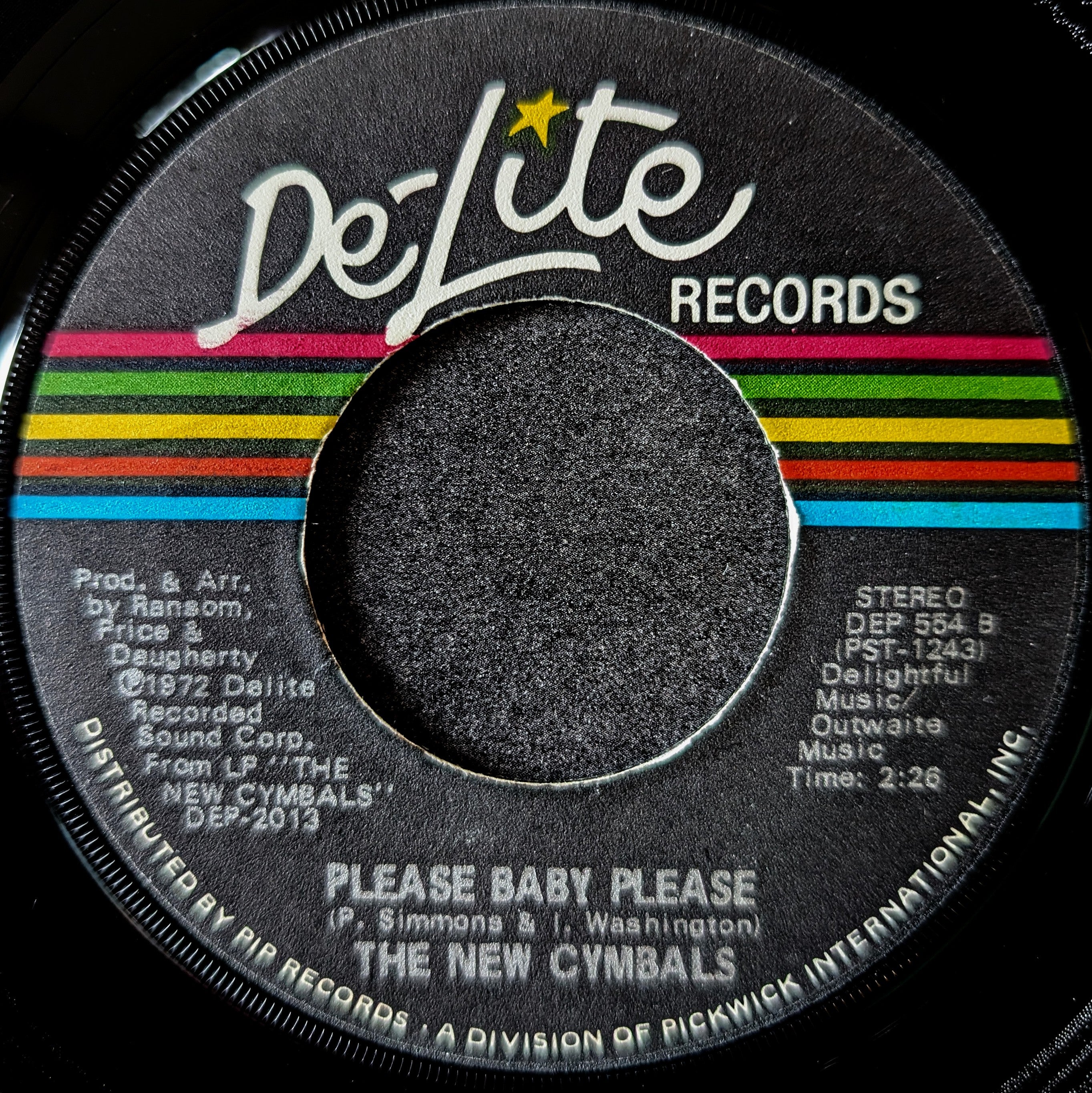 The New Cymbals-I will always love you/Please baby please