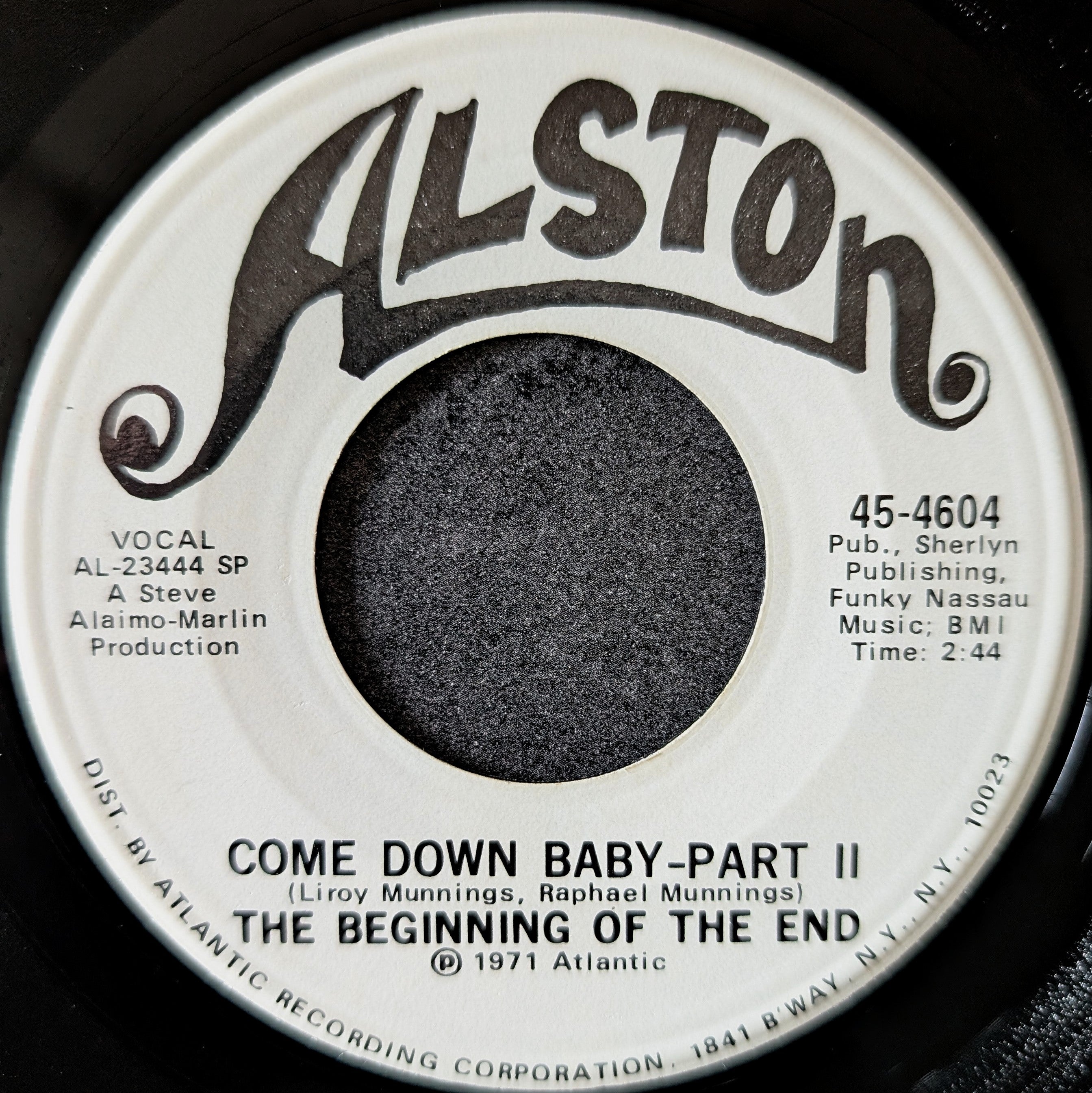 The Beginning of the end-Come down baby part 1/Come down baby Part 2