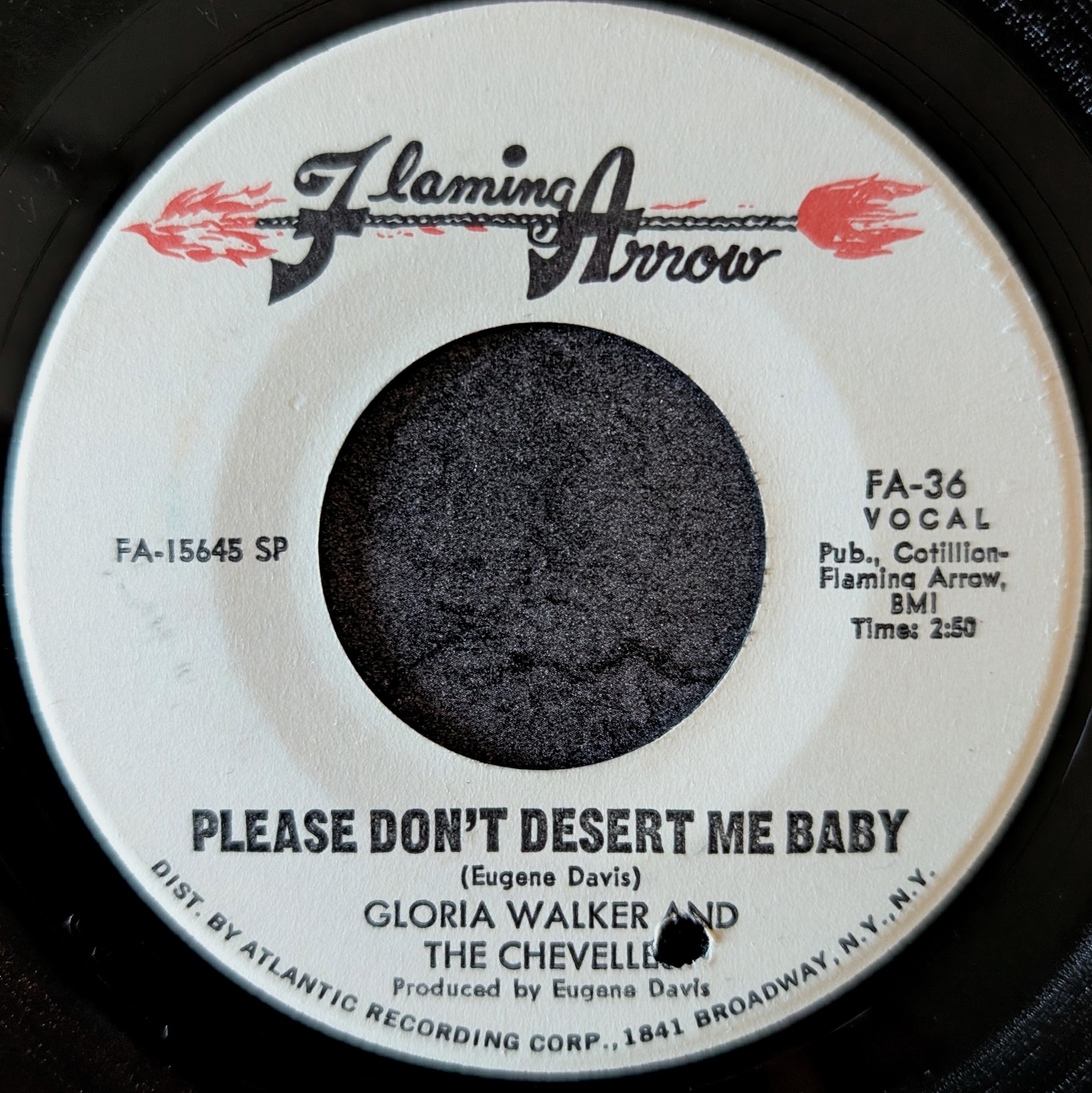 Gloria Walker & The Chevelles-Please don't desert me baby/Need of you