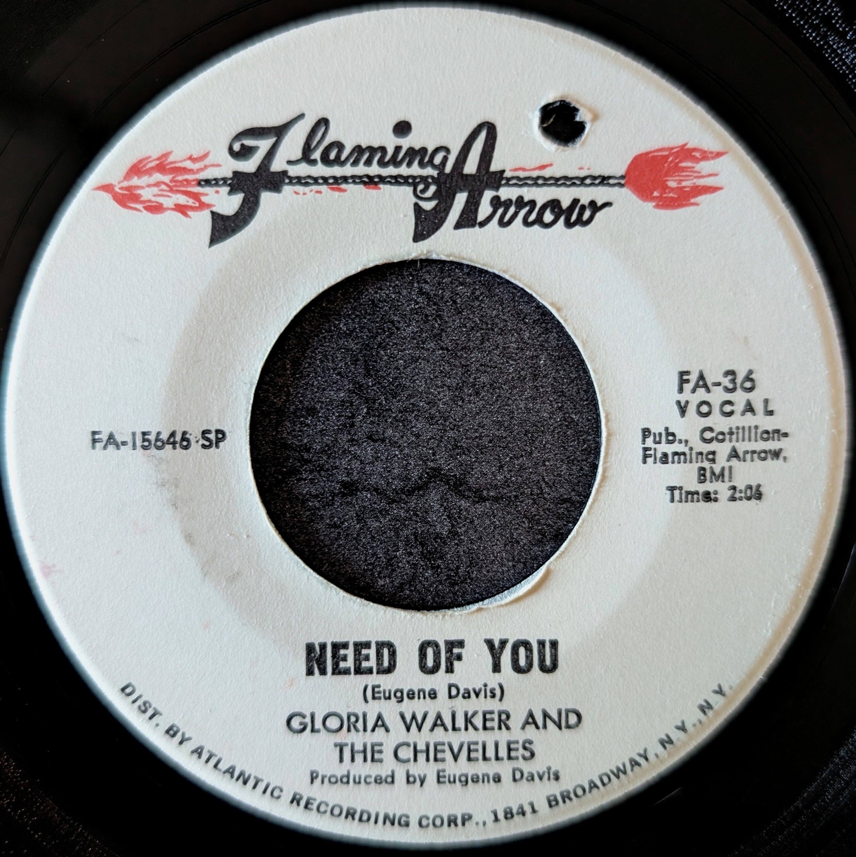 Gloria Walker & The Chevelles-Please don't desert me baby/Need of you