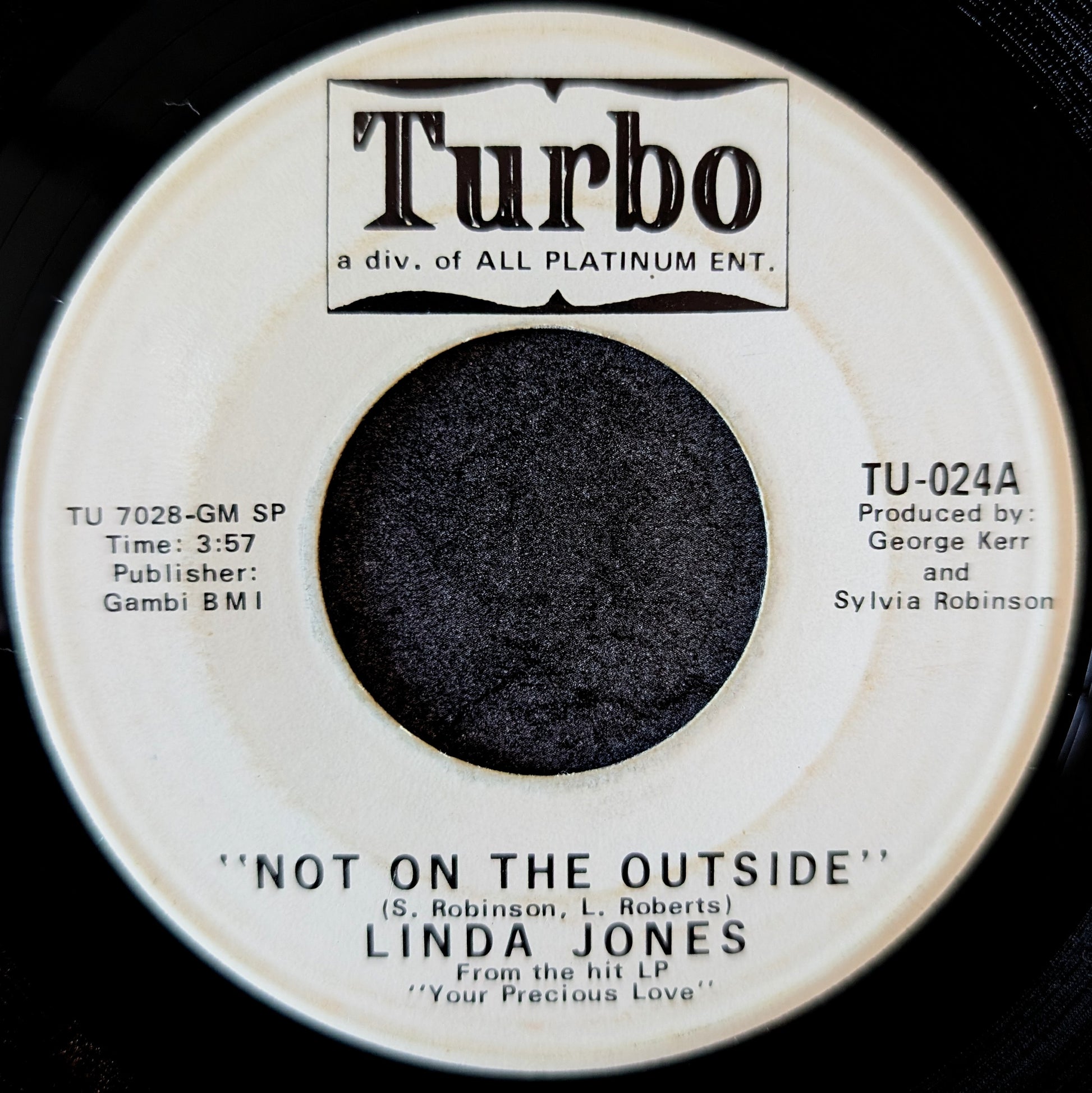 Linda Jones-Not on the outside/Not on the outside