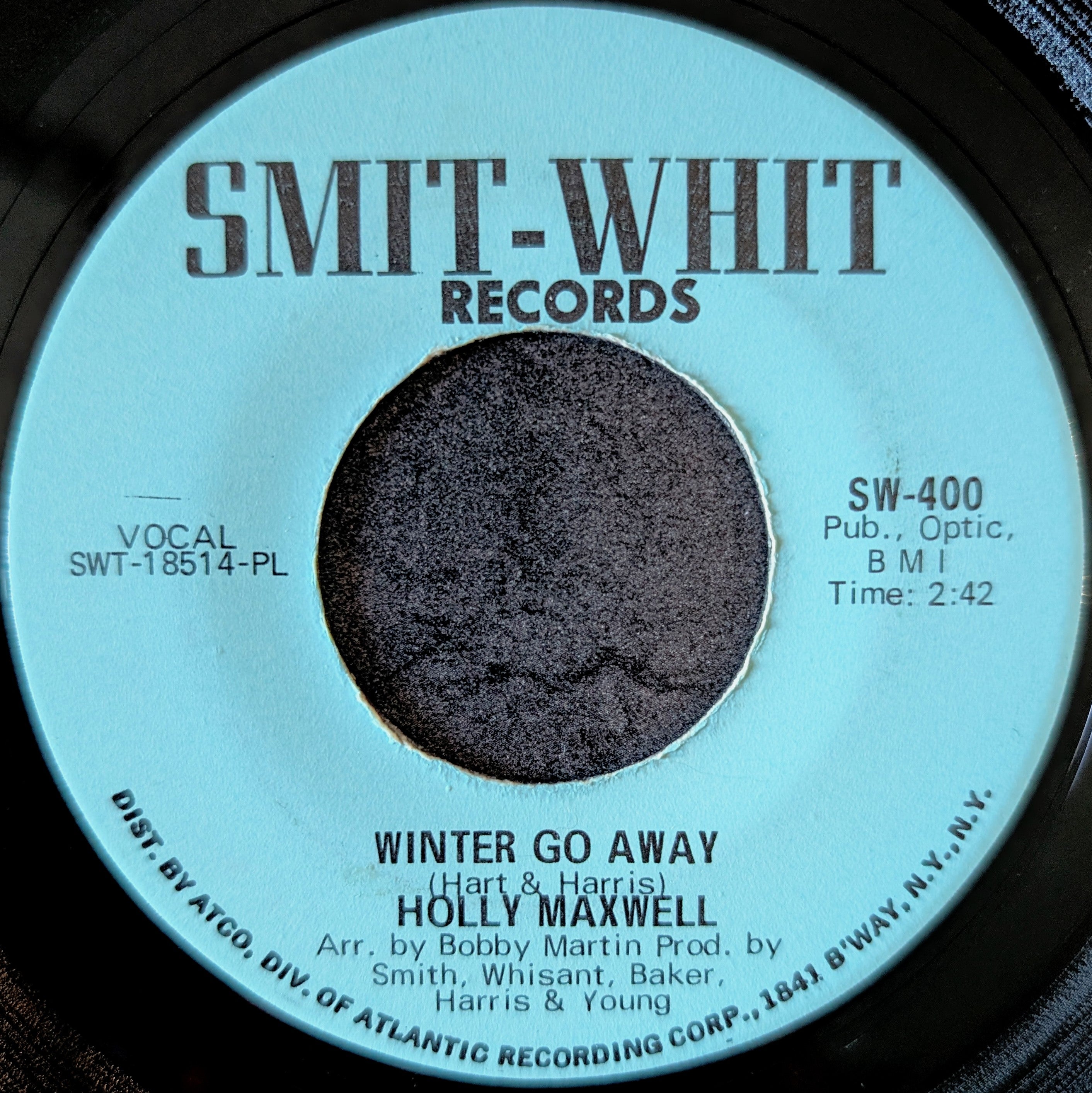 Holly Maxwell-Winter go away/Never love again
