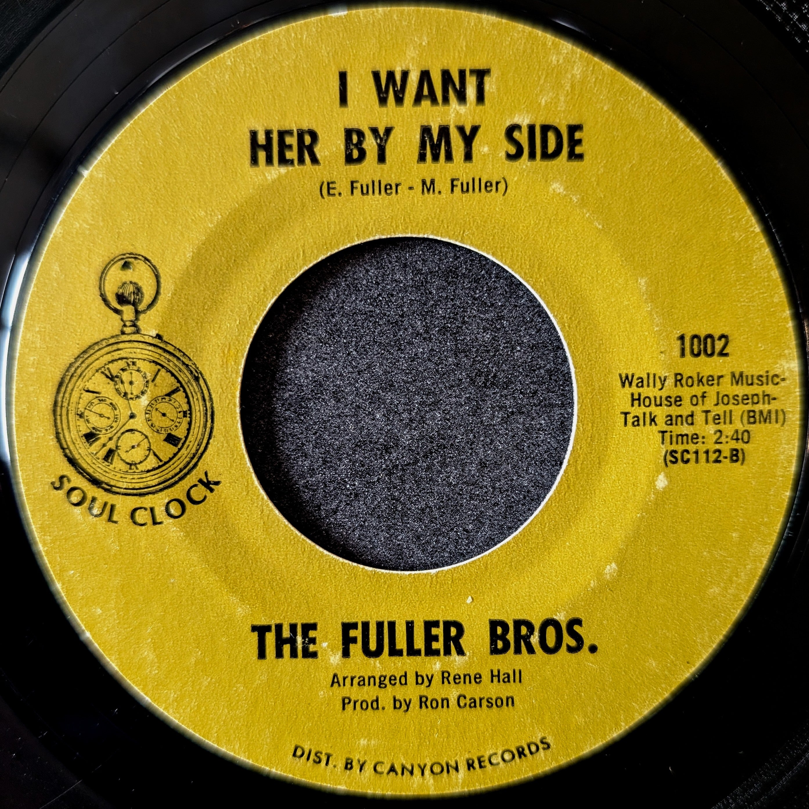 The Fuller Bros.-Stranger at my door/ I want her by my side