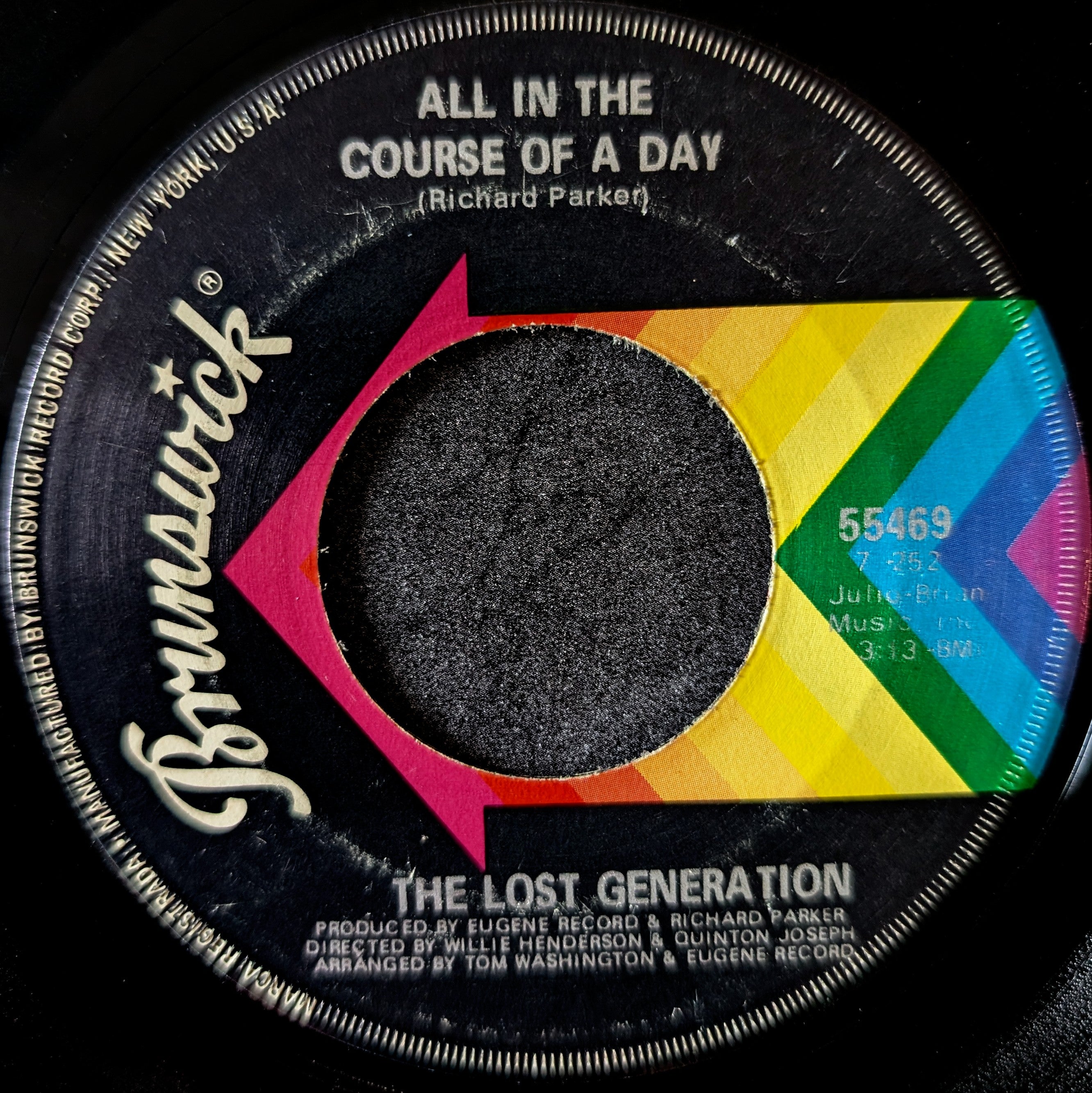 The Lost Generation-The young, Tough and The terrible/All in the course of a day