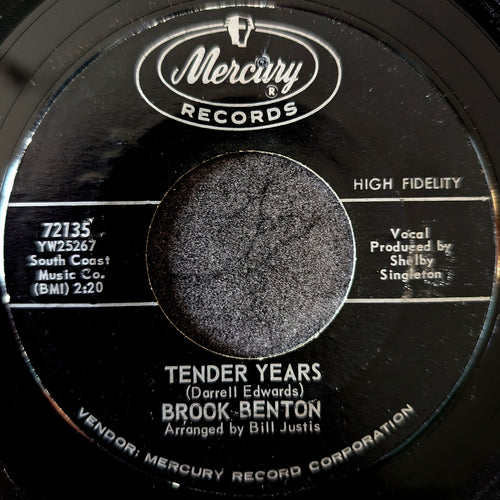 Brook Benton-My true confession/Tender years