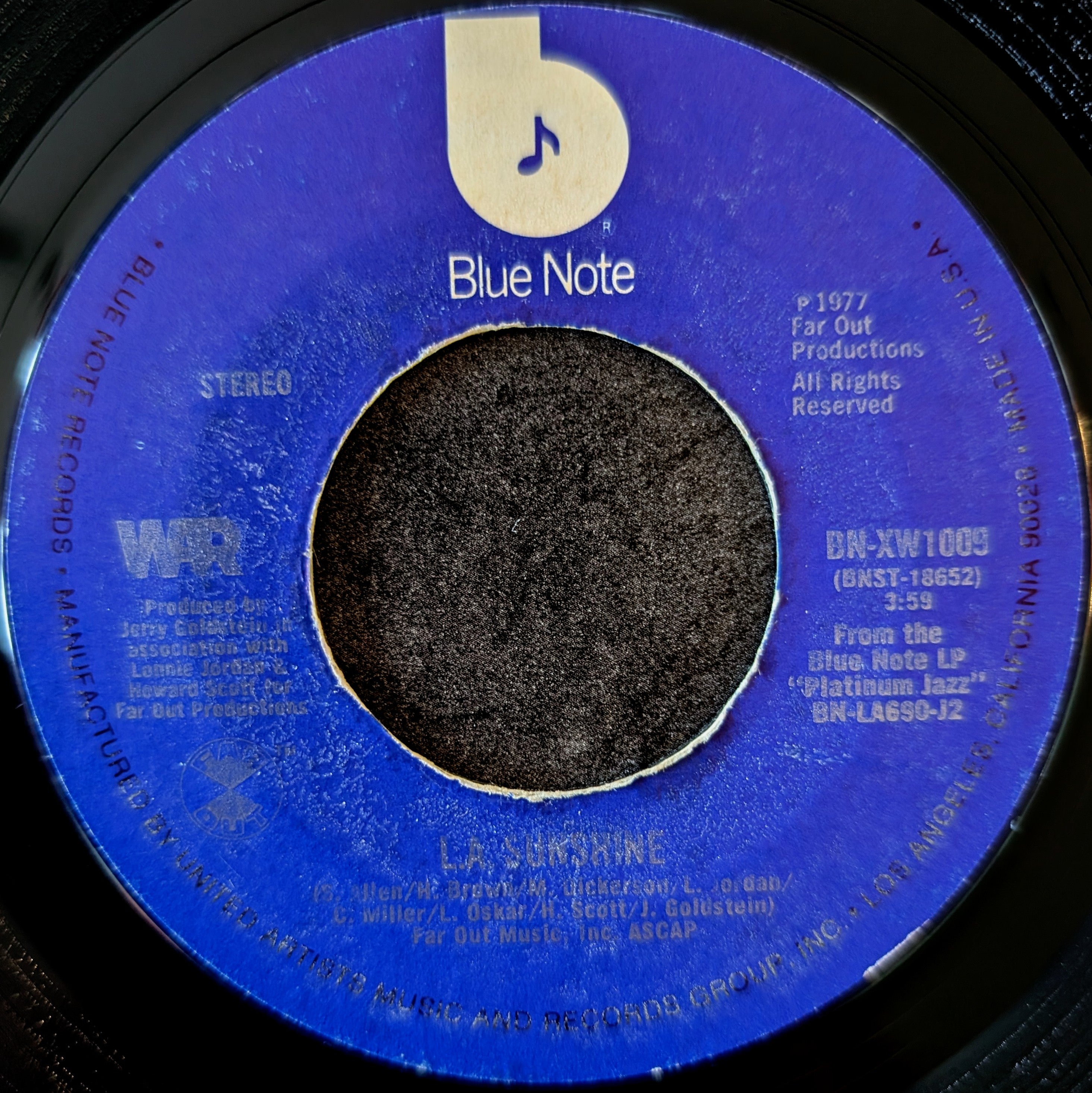 WAR-L.A Sunshine/Slowly we walk together