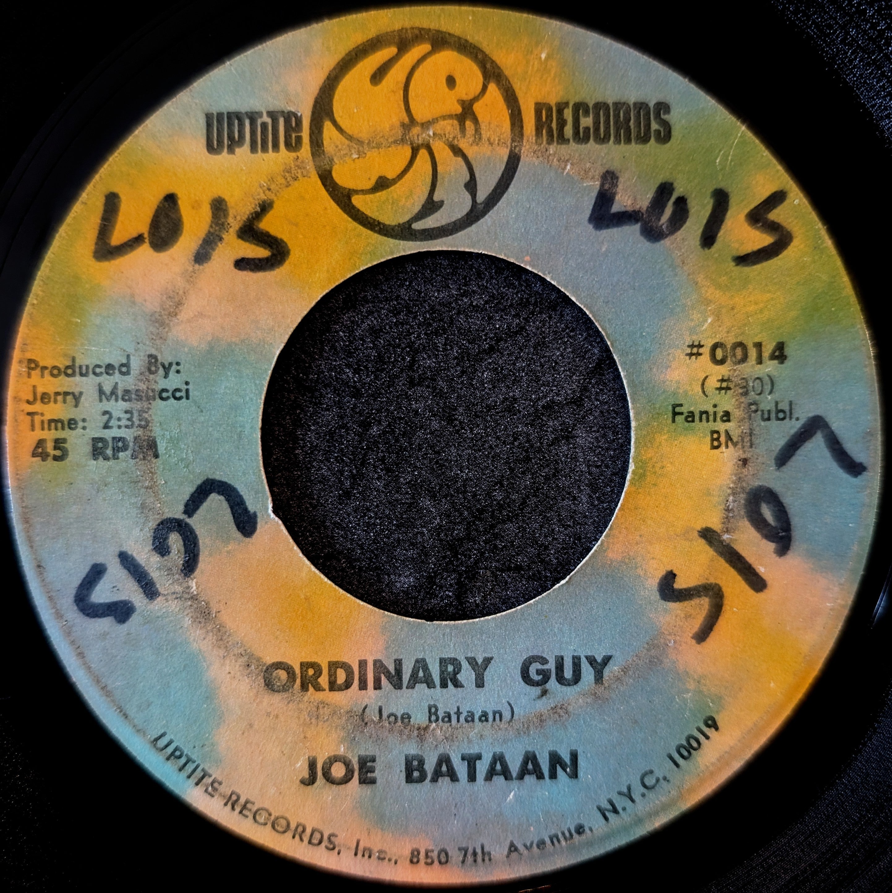 Joe Bataan-Crystal blue persuasion/Ordinary guy