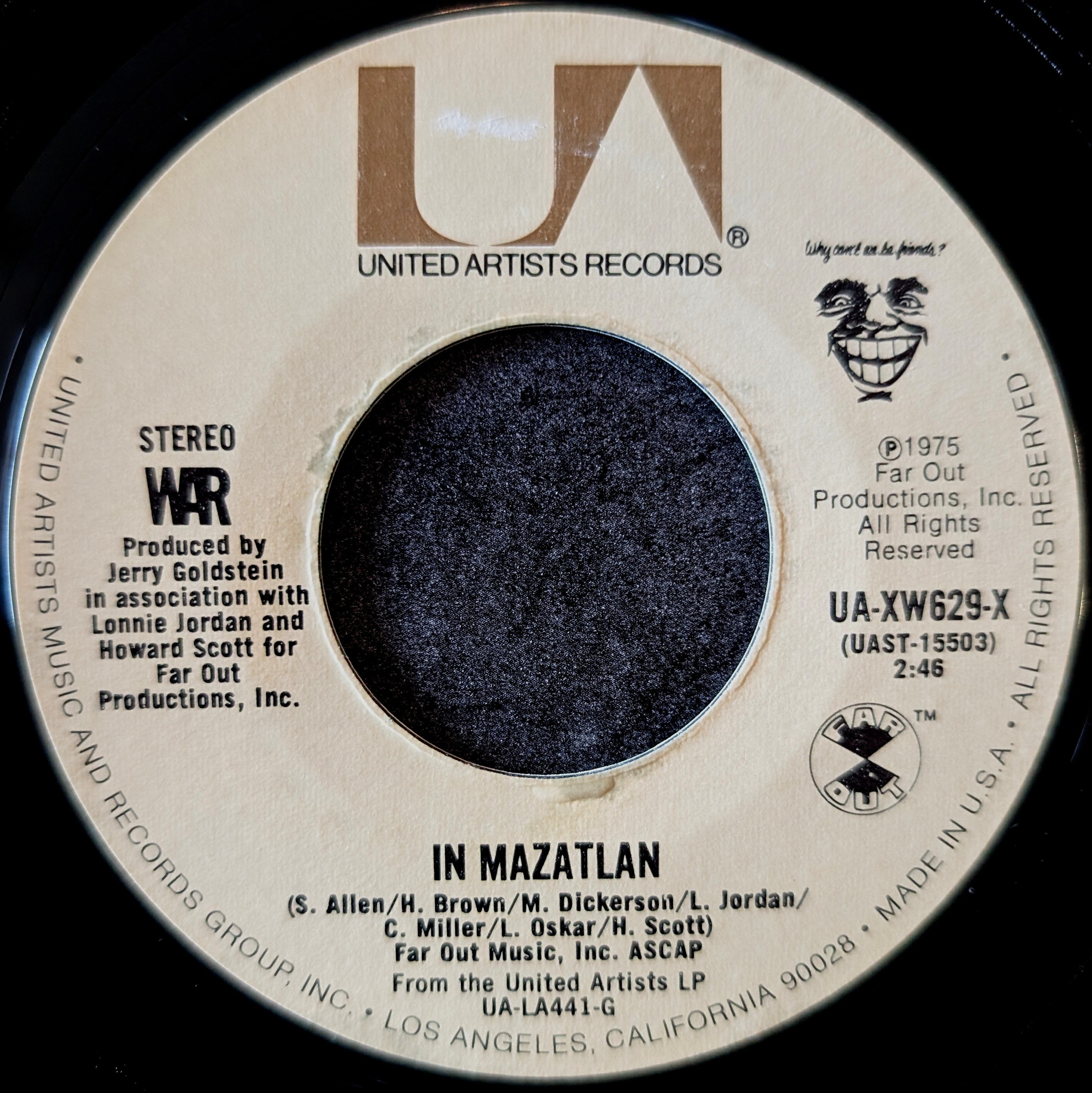 WAR-Why can't we be friends?/ In Mazatlan