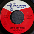 Lee Williams and The Cymbals - I Love You More / I'll Be Gone