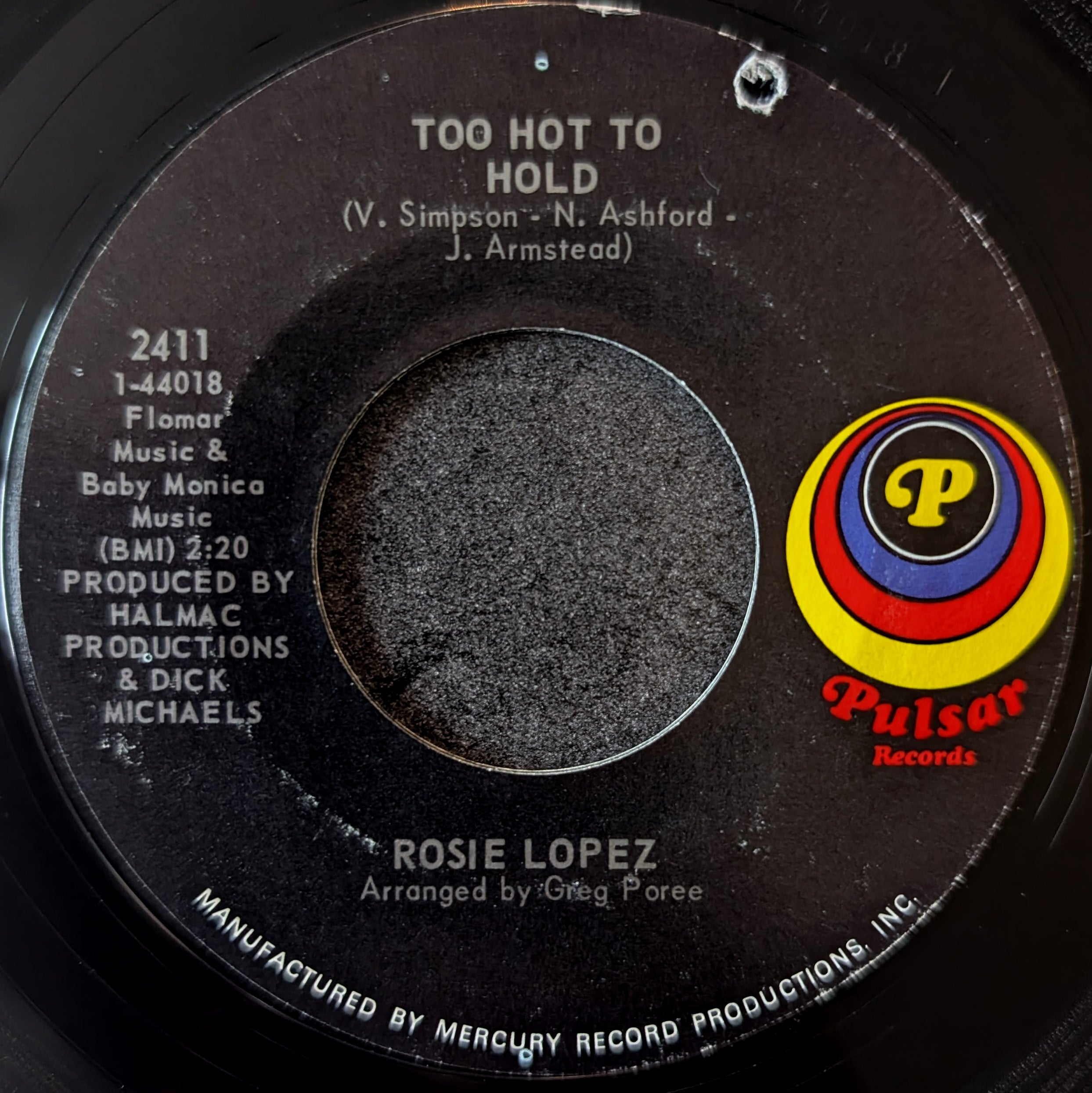 Rosie Lopez-Too hot to hold/ I'll never grow tired