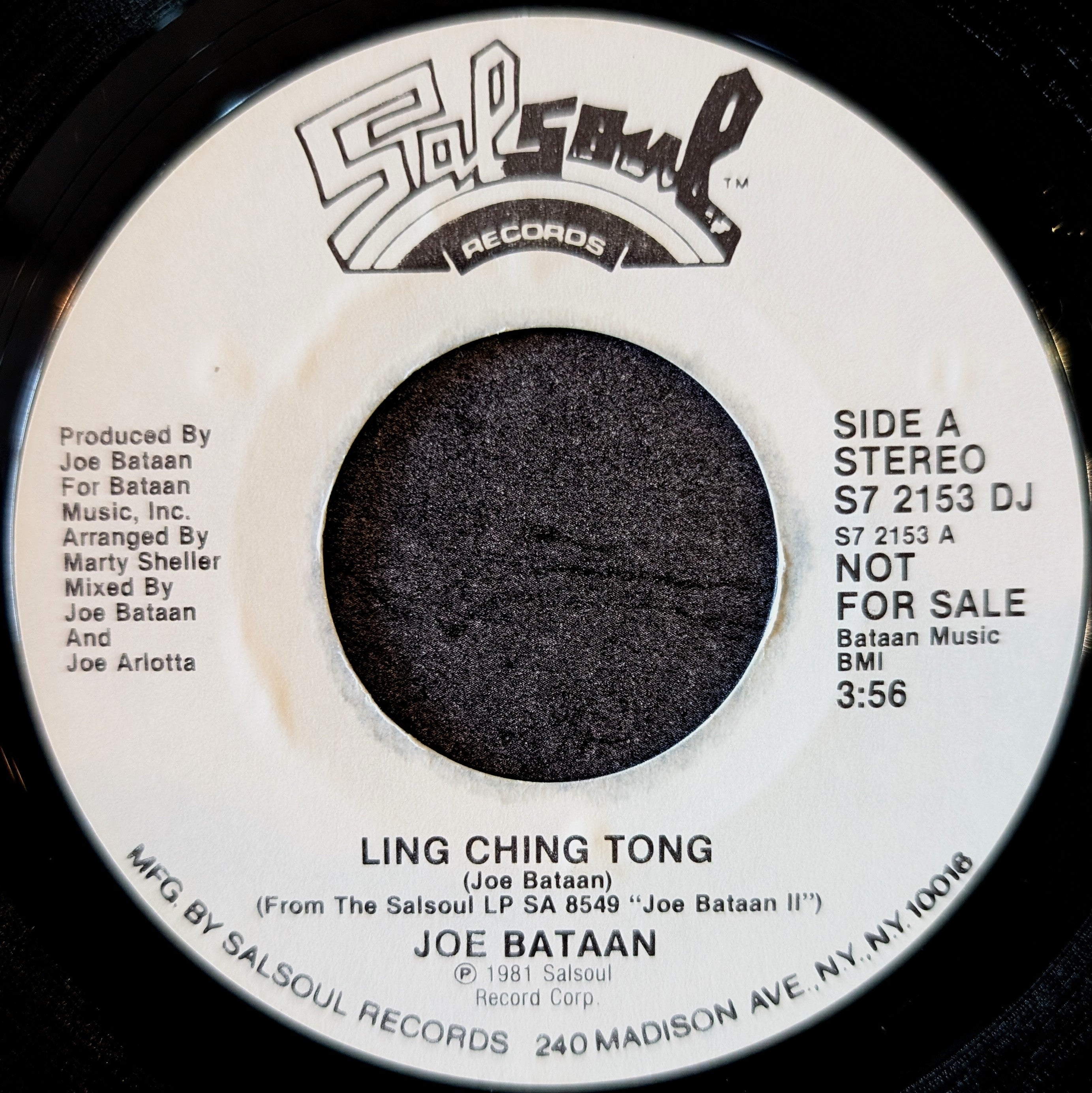 Joe Bataan-Ling Ching Tong/Ling Ching Tong