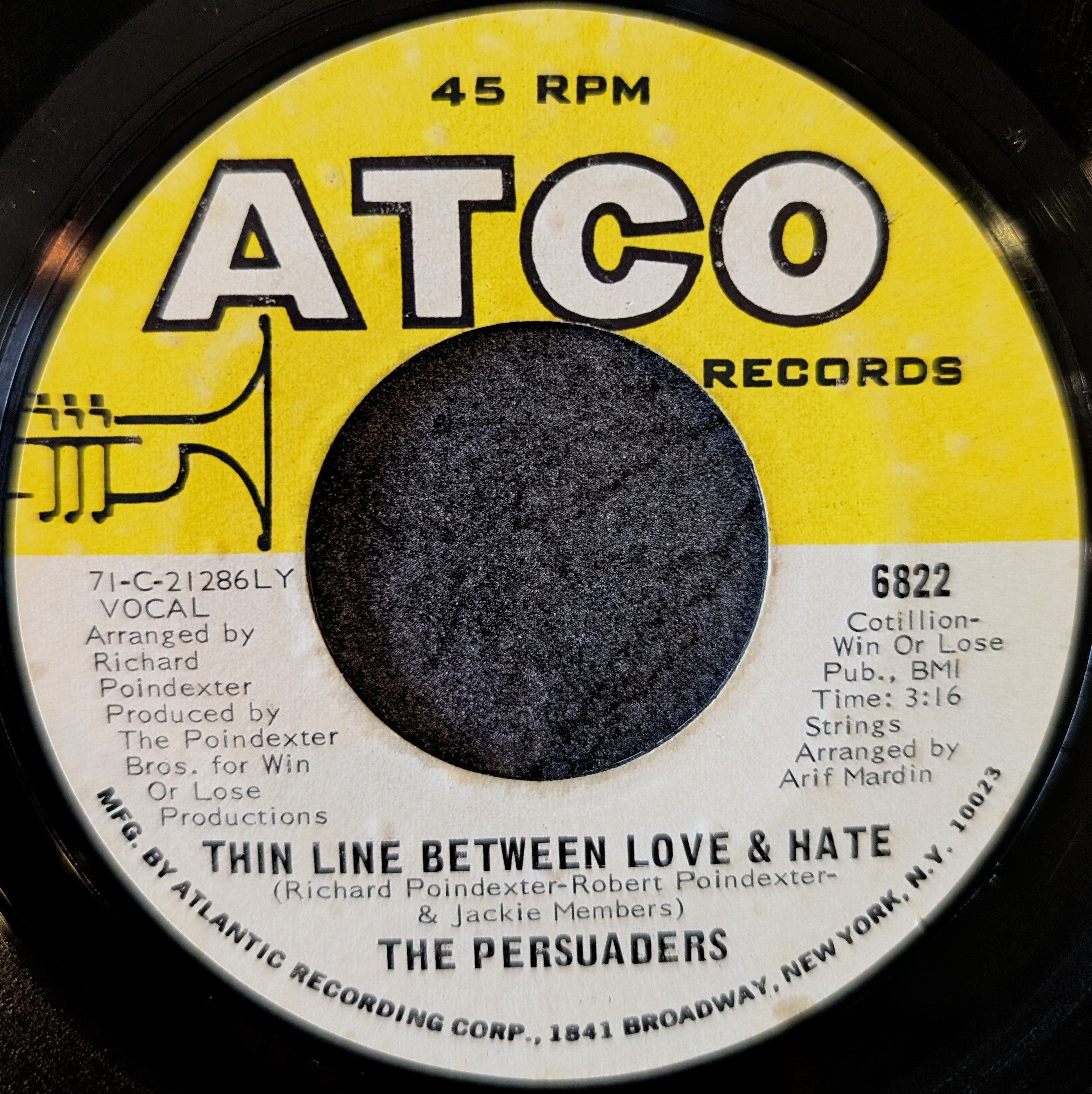 The Persuaders-Thin line between love & hate/ Thigh spy