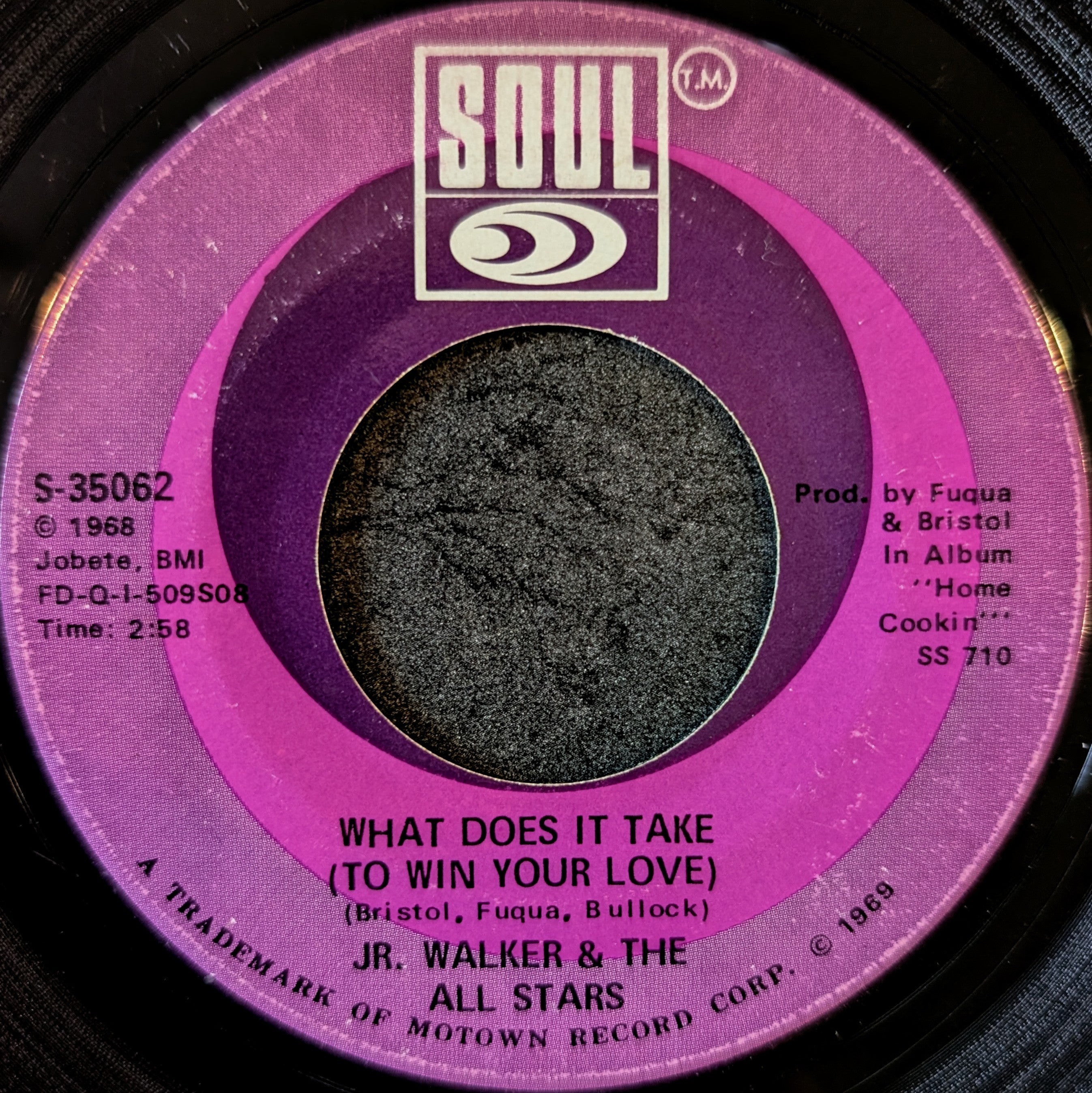 JR.Walker & The all stars-What does it take/ Brainwasher