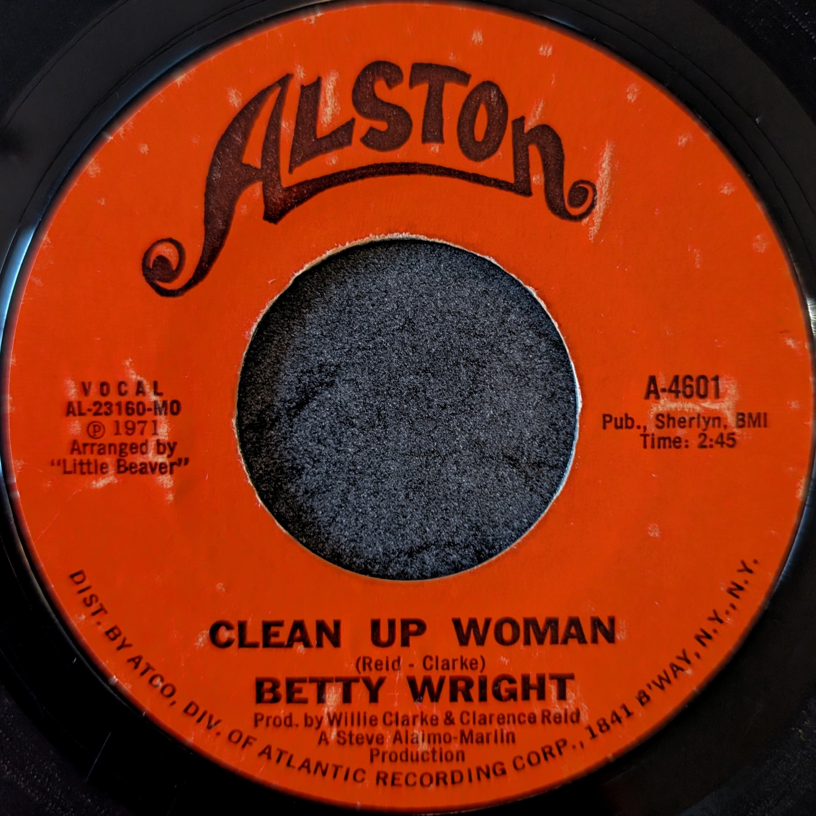 Betty Wright-Clean up woman/I'll love you forever