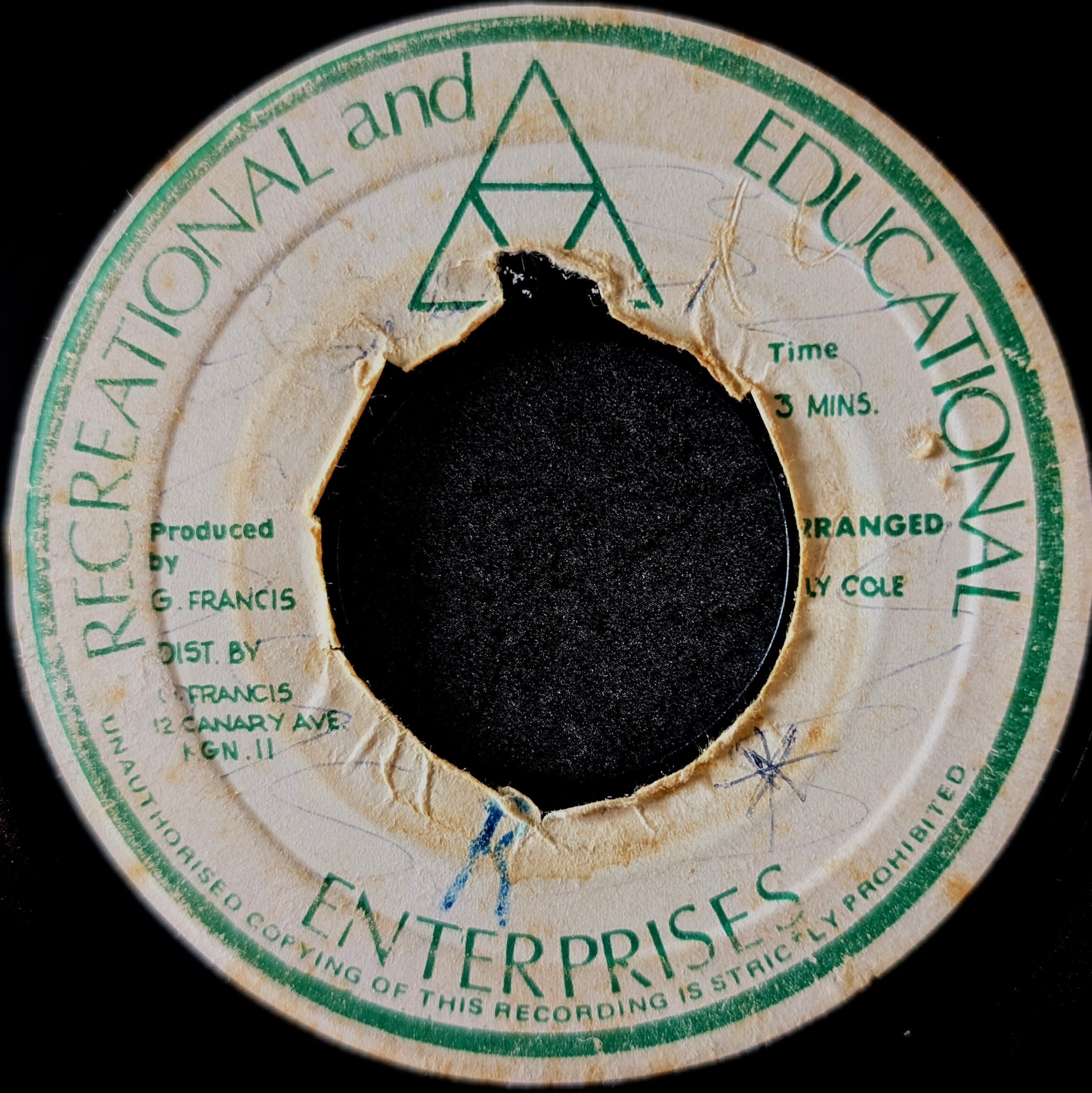 Billy Cole-Billy Cole Davis & Crooks-Extra Careful/Bump all night