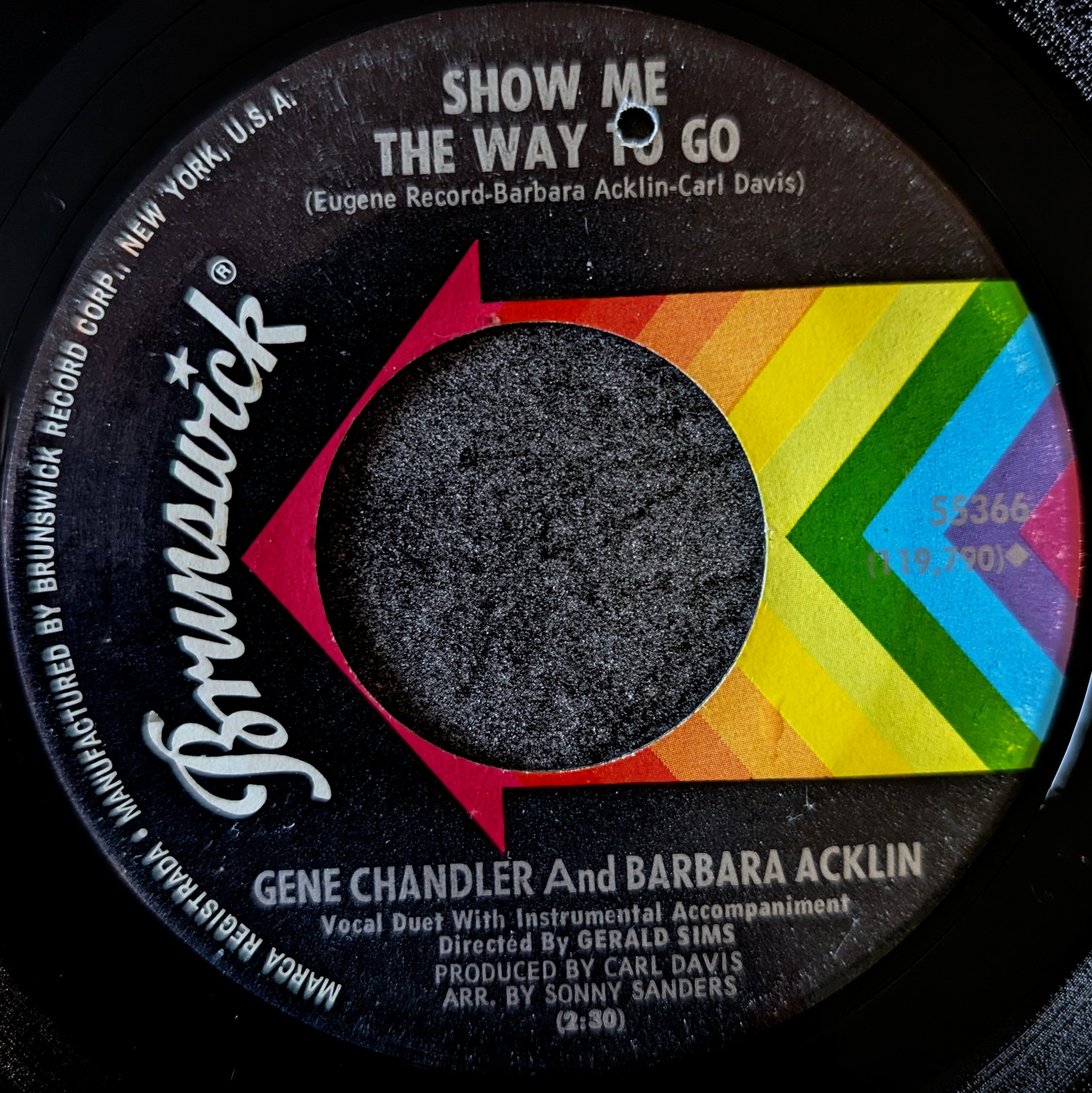 Gene Chandler and Barbara Acklin-Love won't start/ Show me the way to go