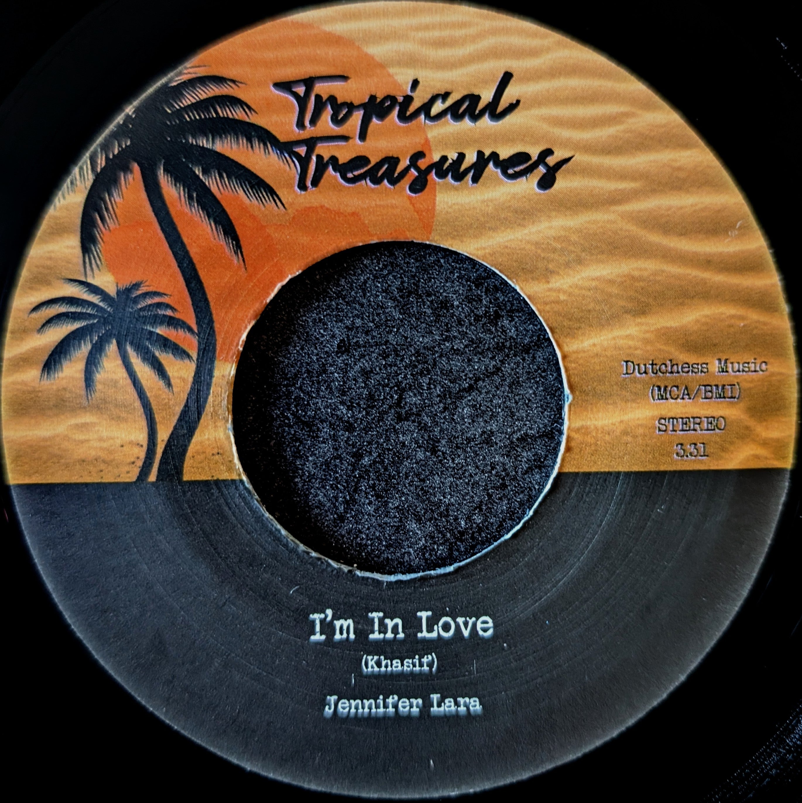 Jennifer Lara - I'm in love 7インチ レコード 2022 Studio 1 Classic