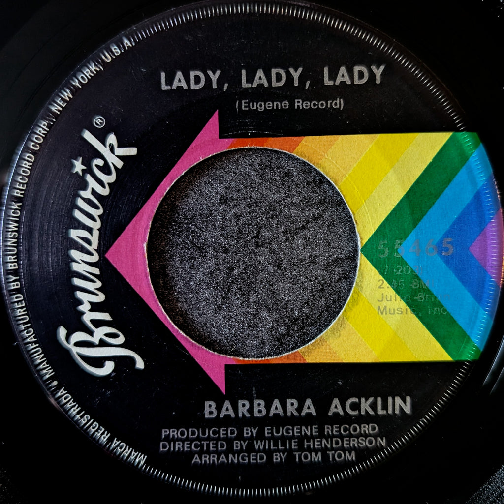 Barbara Acklin-Lady Lady Lady/ Stop look and listen