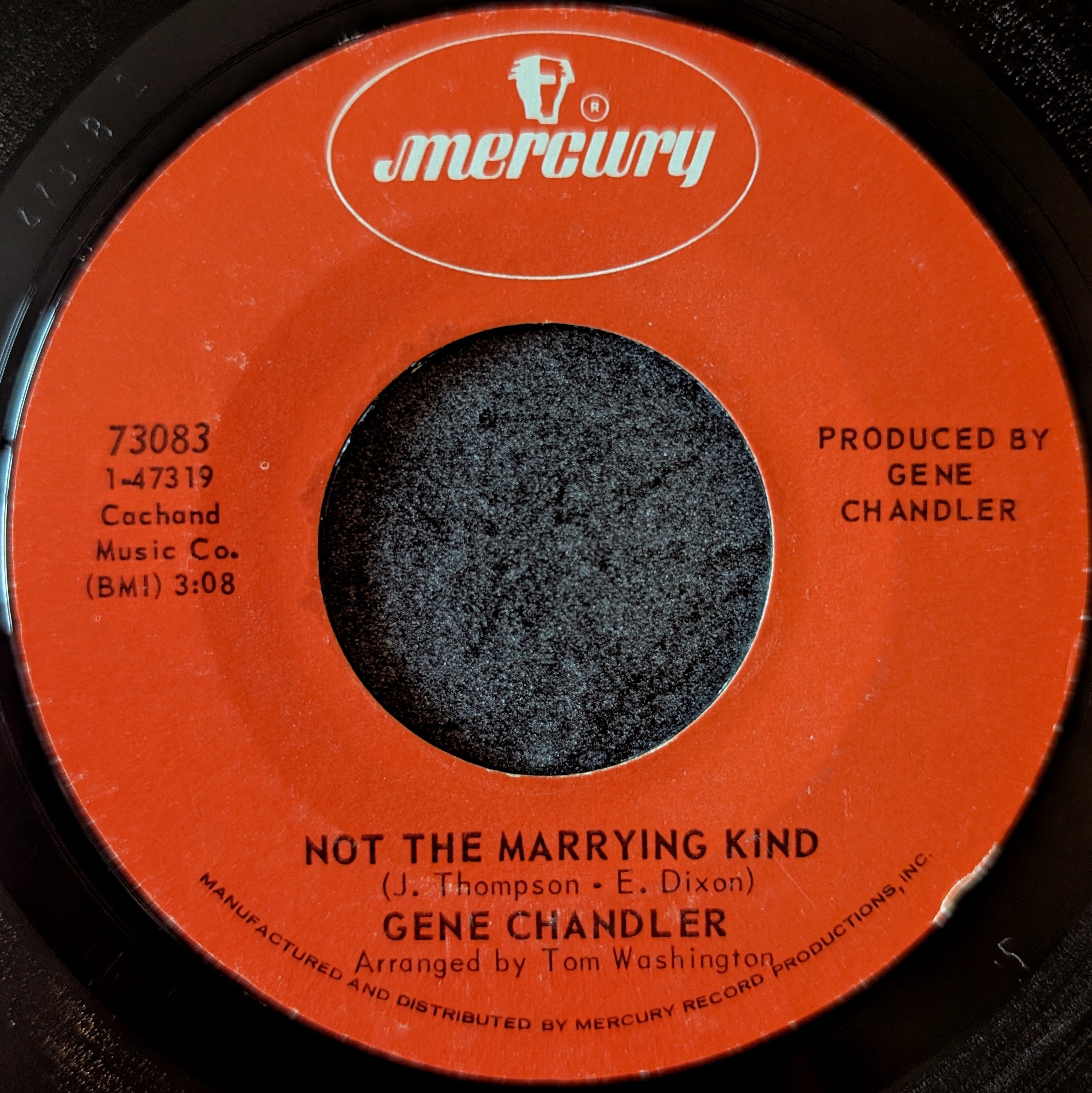 Gene Chandler-Groovy Situation/Not the marrying king